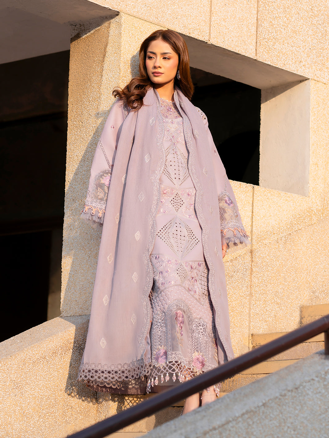 Parishay | Dil e Raqsam Festive Eid Lawn | DR-07 - Official Parishay - Agha Fabrics UK