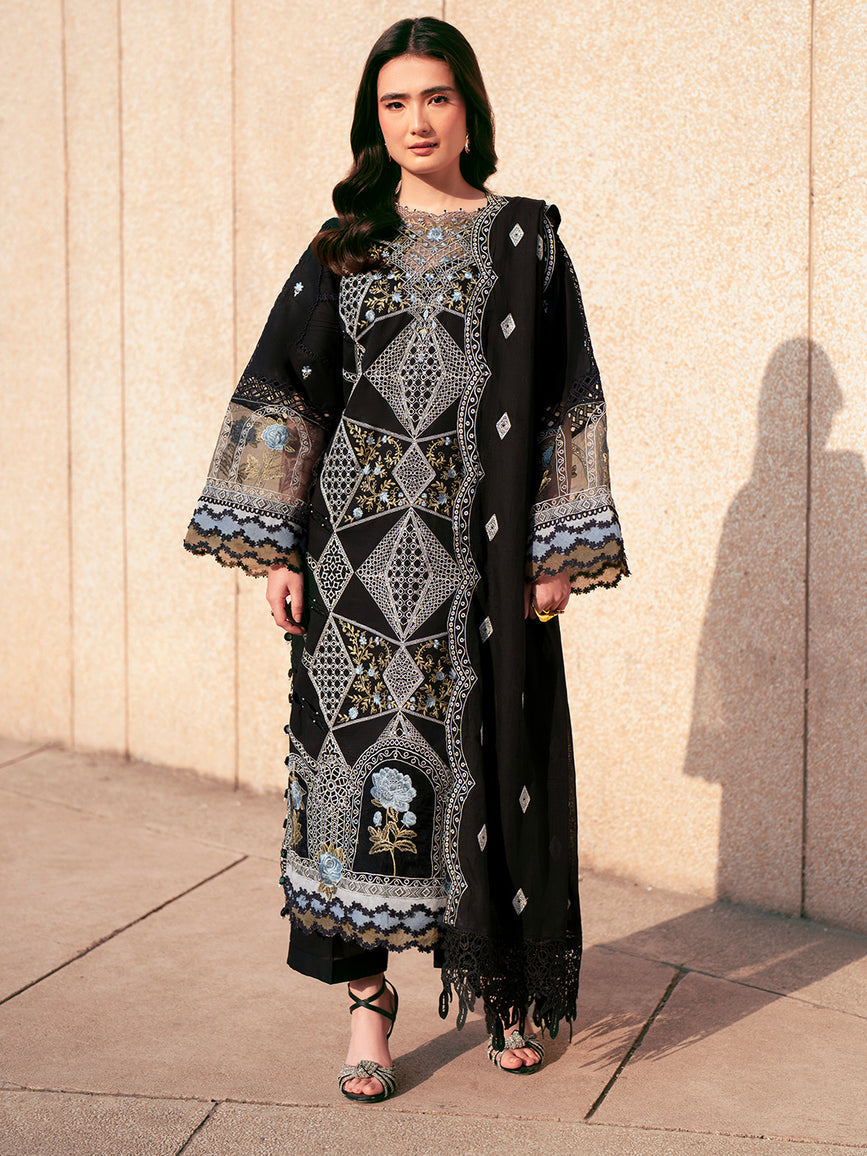 Parishay | Dil e Raqsam Festive Eid Lawn | DR-08 - Official Parishay - Agha Fabrics UK