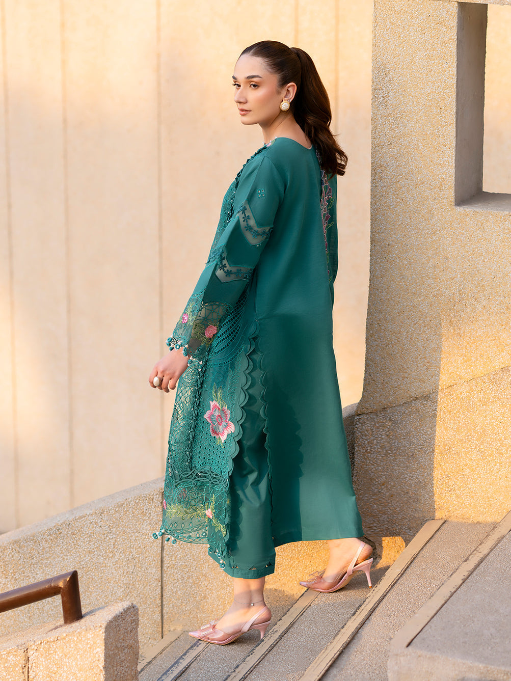Parishay | Dil e Raqsam Festive Eid Lawn | DR-09 - Official Parishay - Agha Fabrics UK