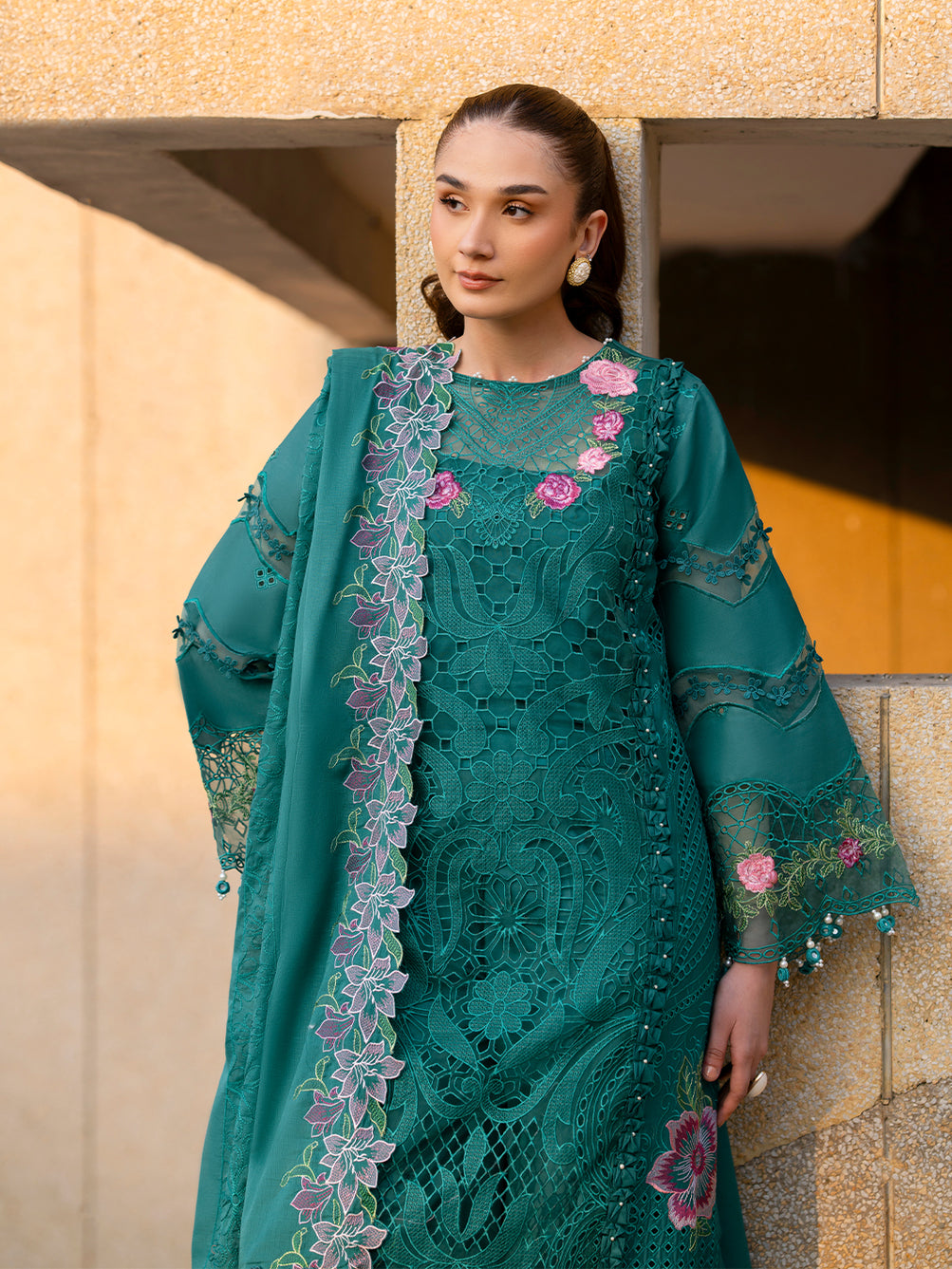Parishay | Dil e Raqsam Festive Eid Lawn | DR-09 - Official Parishay - Agha Fabrics UK