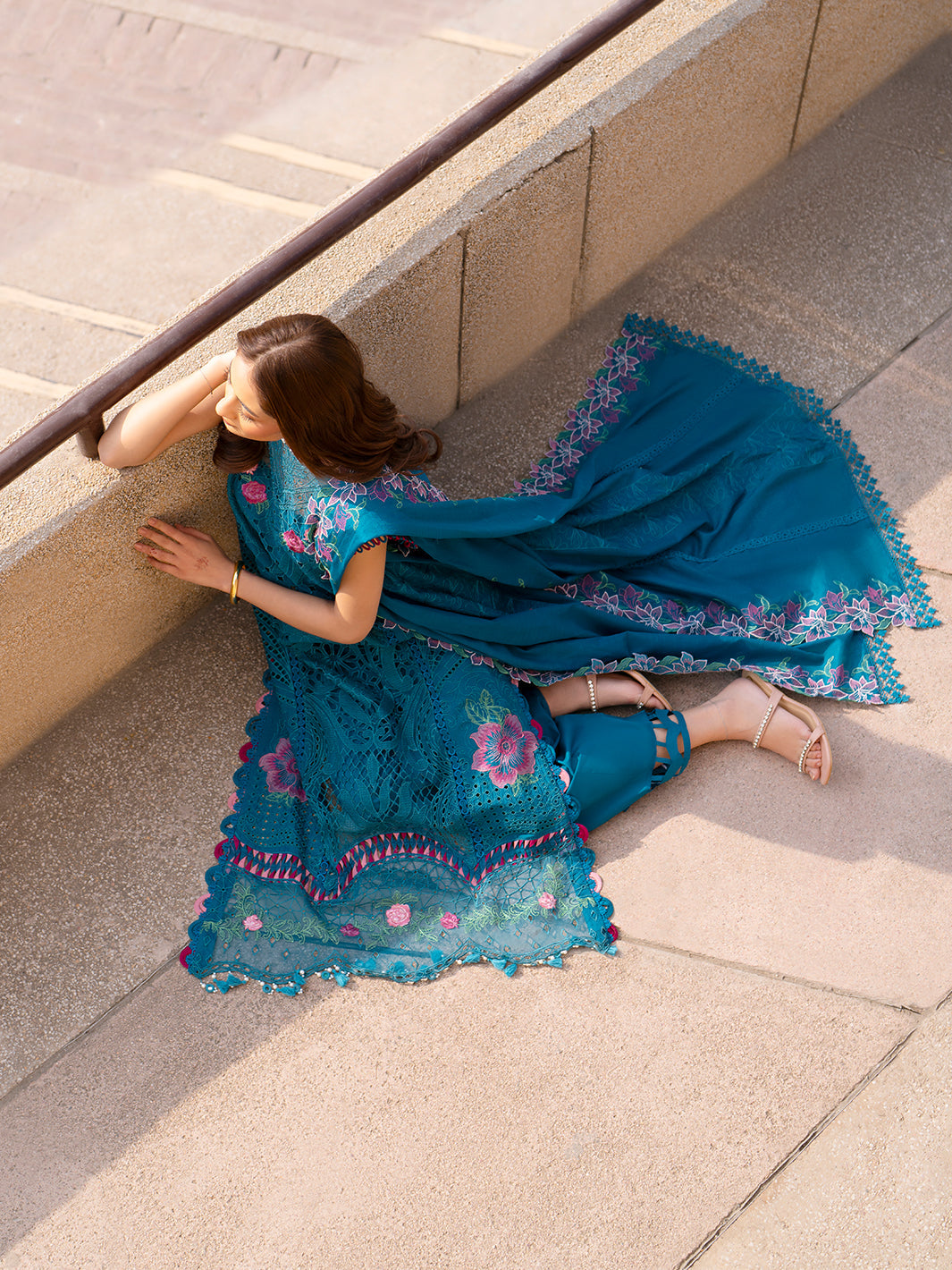 Parishay | Dil e Raqsam Festive Eid Lawn | DR-10 - Official Parishay - Agha Fabrics UK