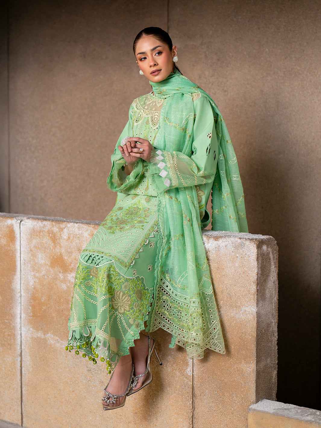 Parishay | Dil e Raqsam Festive Eid Lawn | DR-11 - Official Parishay - Agha Fabrics UK