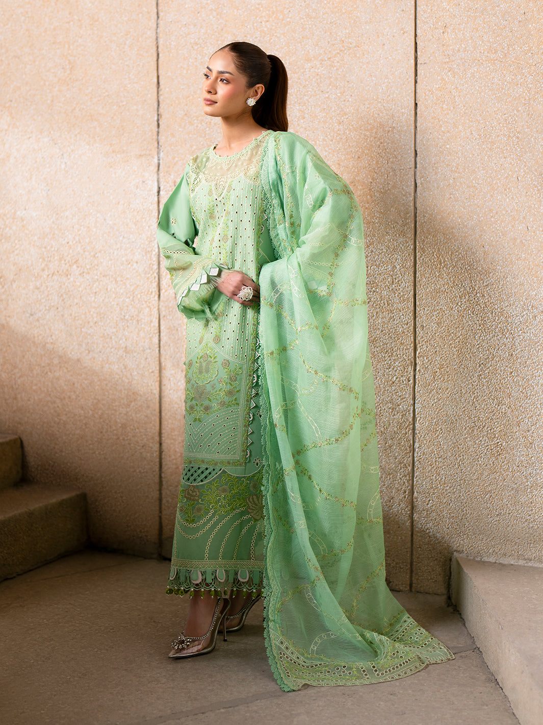 Parishay | Dil e Raqsam Festive Eid Lawn | DR-11 - Official Parishay - Agha Fabrics UK