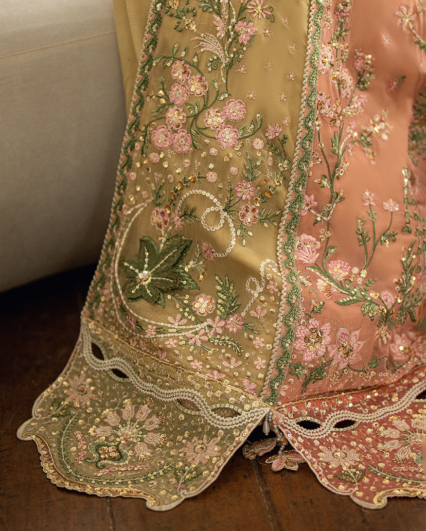 Mushq | Sham Shandaar Festive | Sur Sunehri - Official Mushq - Agha Fabrics UK