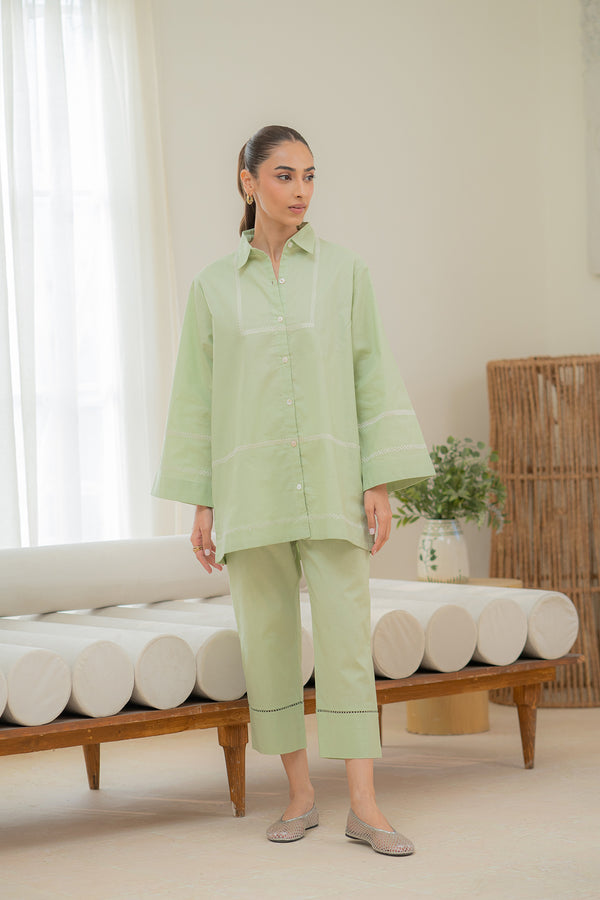 Sahar | Pre Essential Emb Edit | Jade Mist