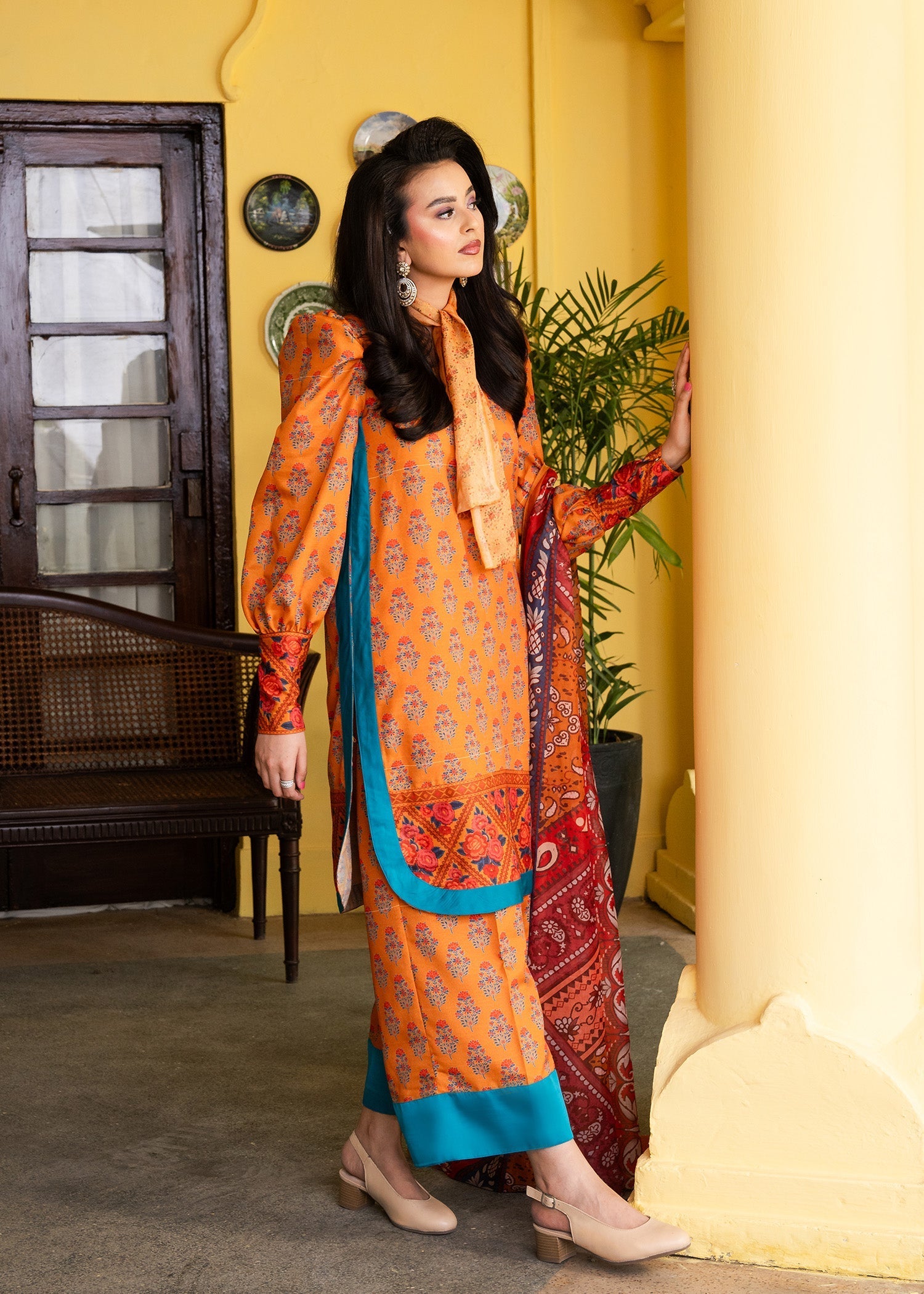 Maria Osama Khan | Retro Lawn 25 | Nehr - Official Maria Osama Khan - Agha Fabrics UK