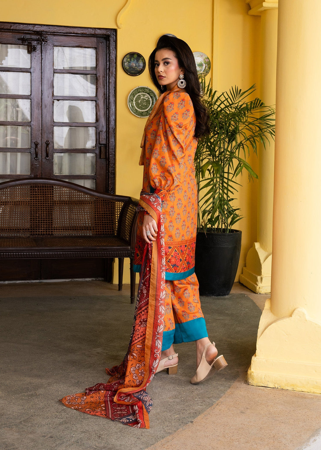 Maria Osama Khan | Retro Lawn 25 | Nehr - Official Maria Osama Khan - Agha Fabrics UK