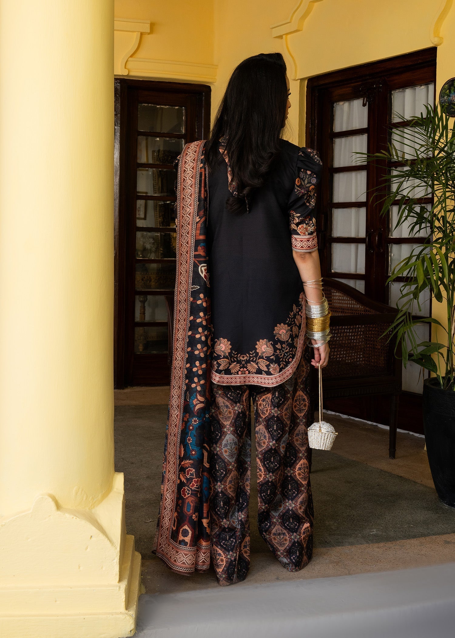 Maria Osama Khan | Retro Lawn 25 | Nazia - Official Maria Osama Khan - Agha Fabrics UK