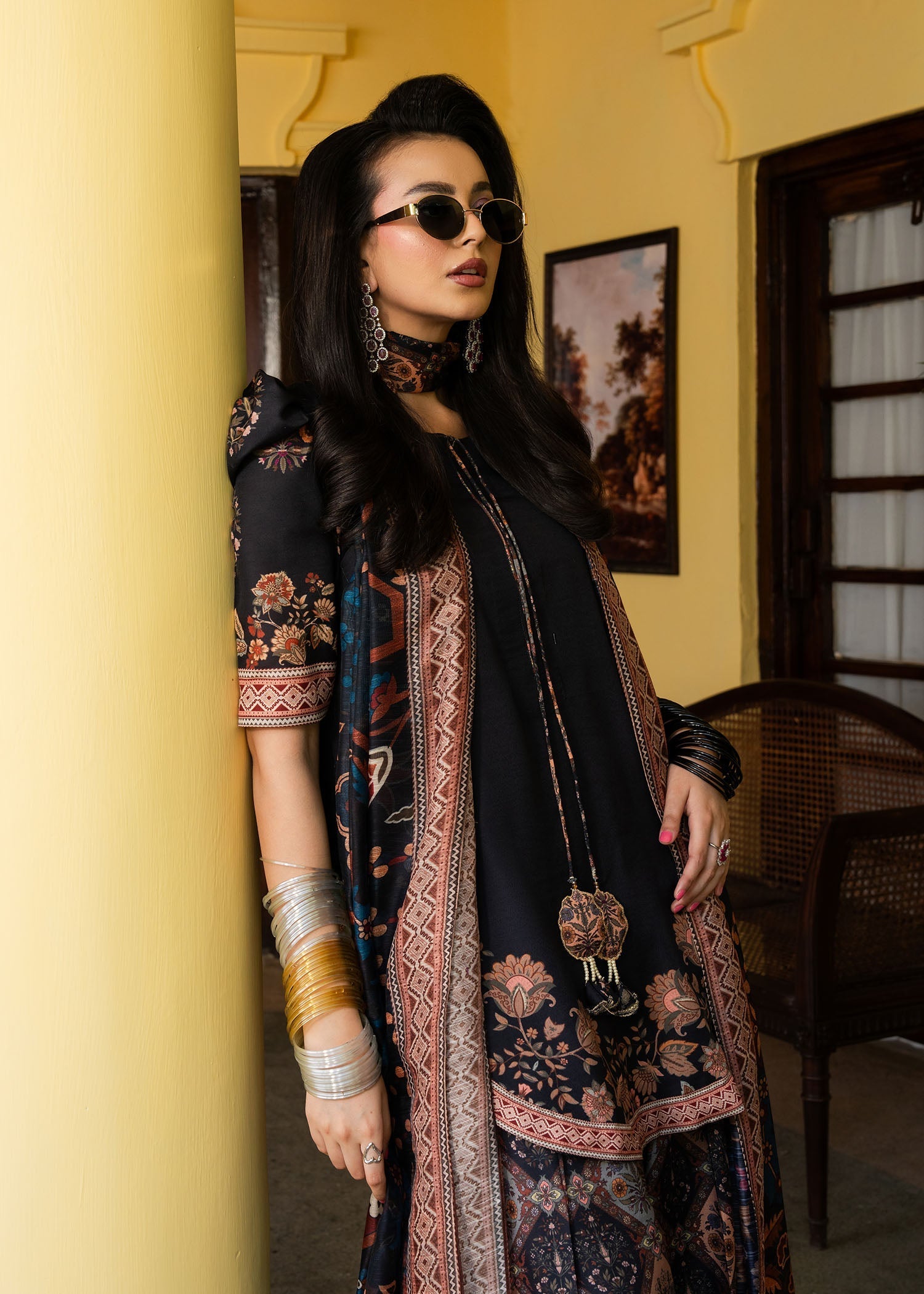 Maria Osama Khan | Retro Lawn 25 | Nazia - Official Maria Osama Khan - Agha Fabrics UK