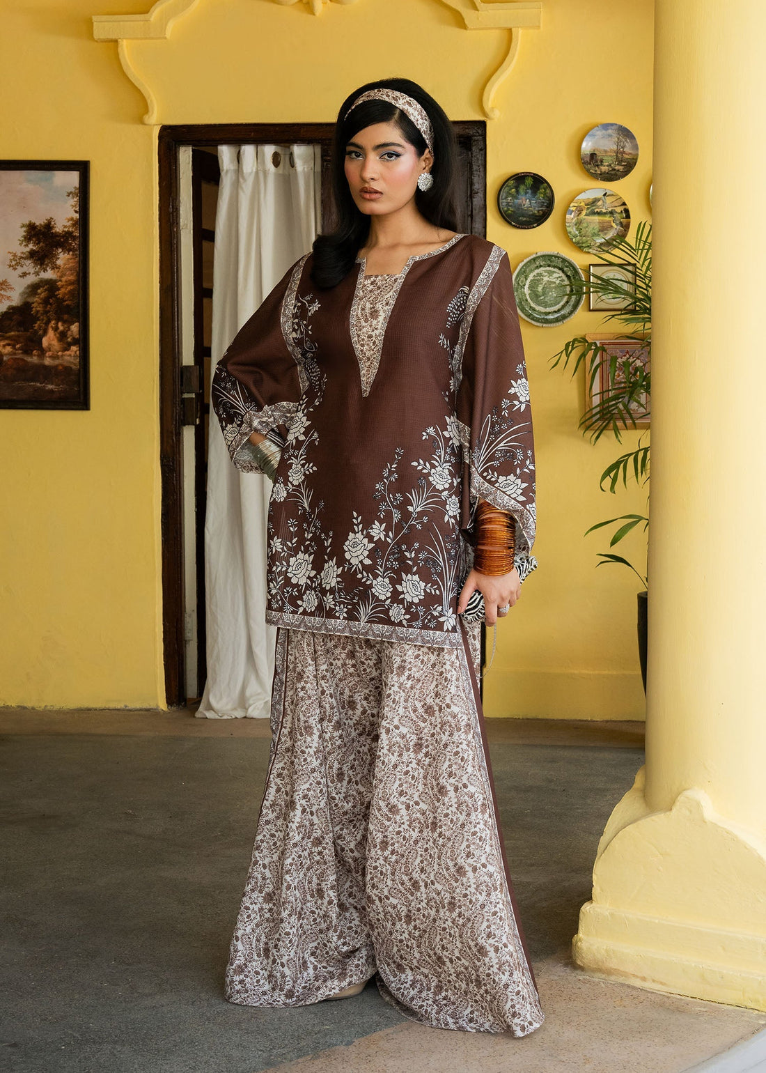 Maria Osama Khan | Retro Lawn 25 | Laleen - Official Maria Osama Khan - Agha Fabrics UK