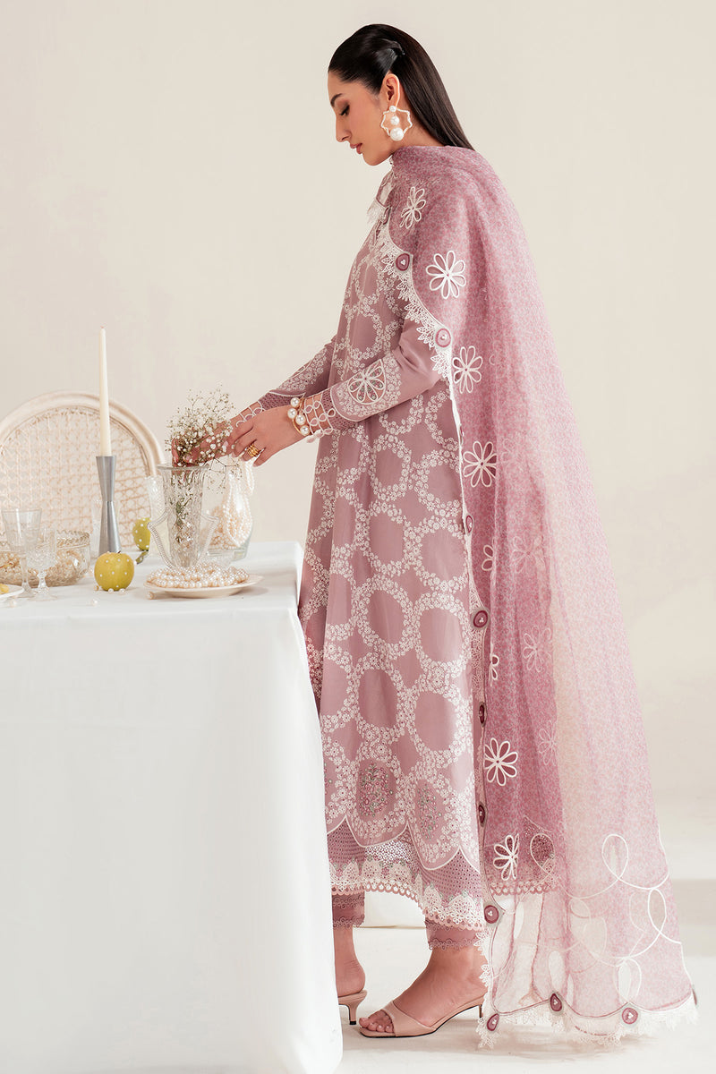 Jazmin | Iris Luxury Lawn 25 | IL'25-D10 - Official Jazmin - Agha Fabrics UK