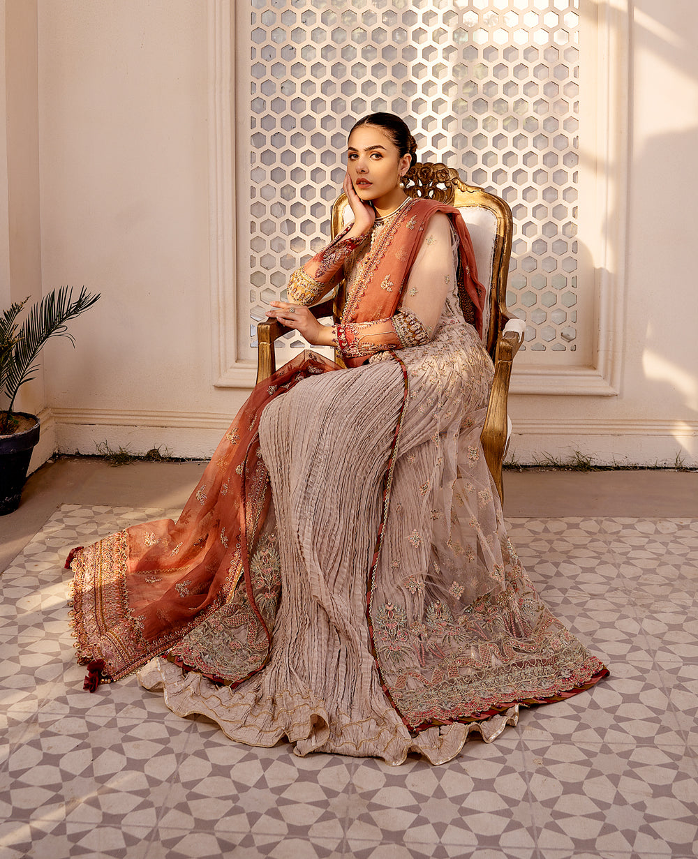 Xenia Formals | Raahi Luxury Formals | SHERMINA - Official Xenia Formals - Agha Fabrics UK