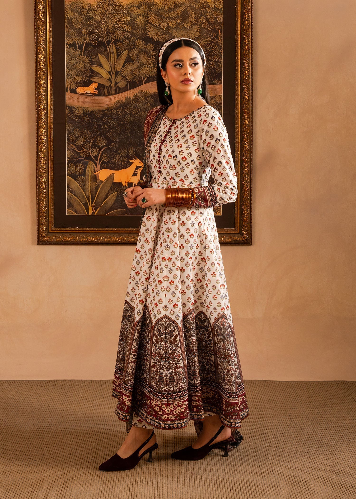 Maria Osama Khan | Retro Lawn 25 | Nair - Official Maria Osama Khan - Agha Fabrics UK