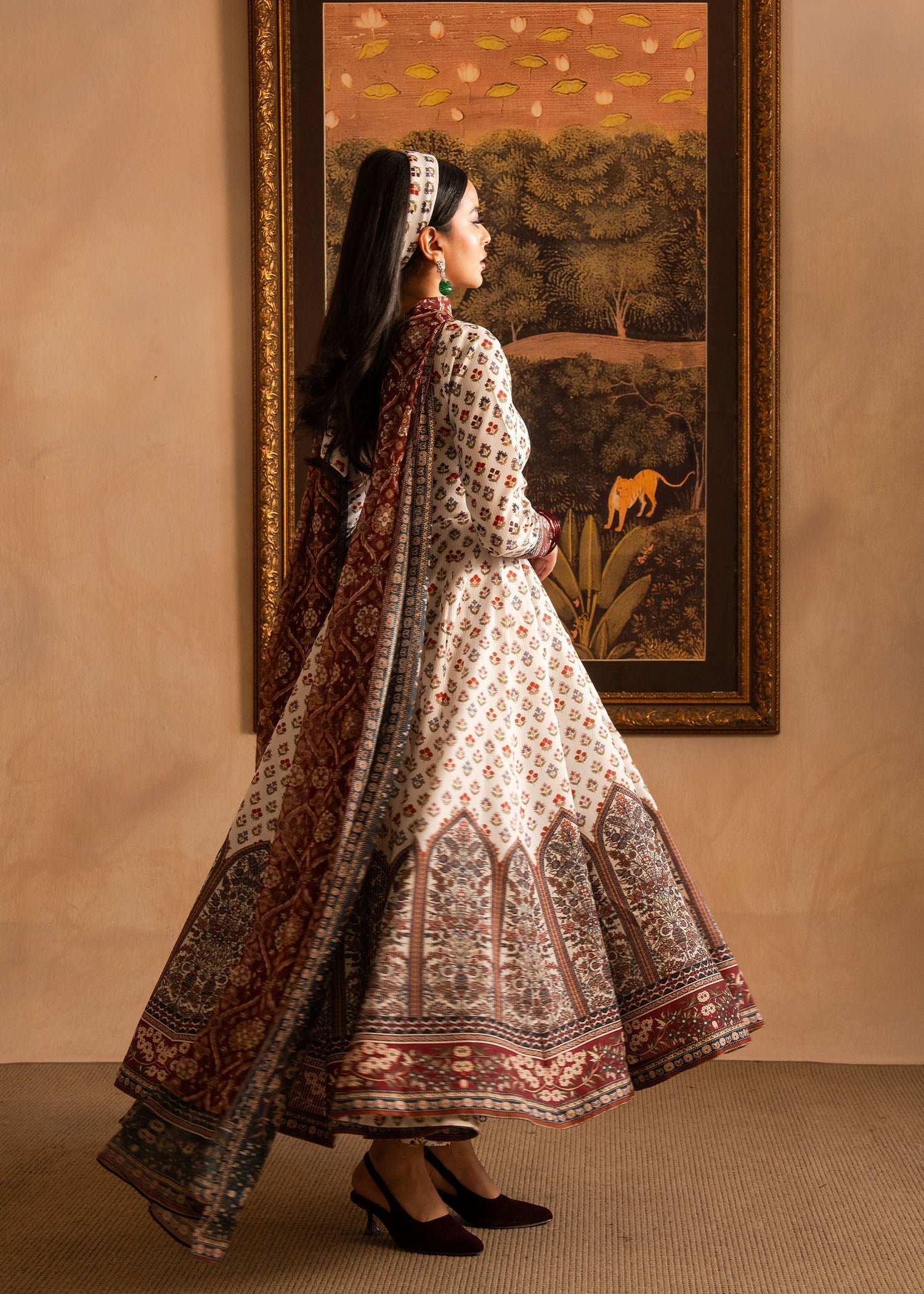 Maria Osama Khan | Retro Lawn 25 | Nair - Official Maria Osama Khan - Agha Fabrics UK