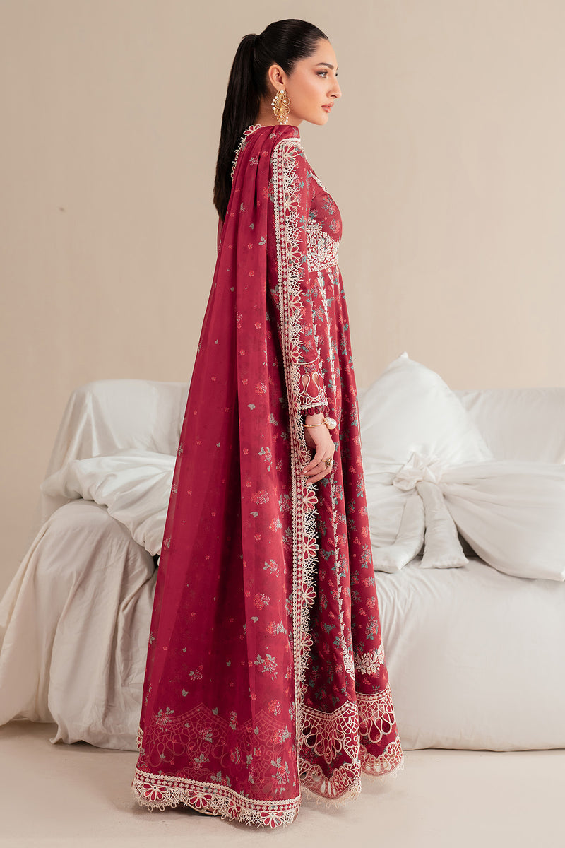 Jazmin | Iris Luxury Lawn 25 | IL'25-D08 - Official Jazmin - Agha Fabrics UK