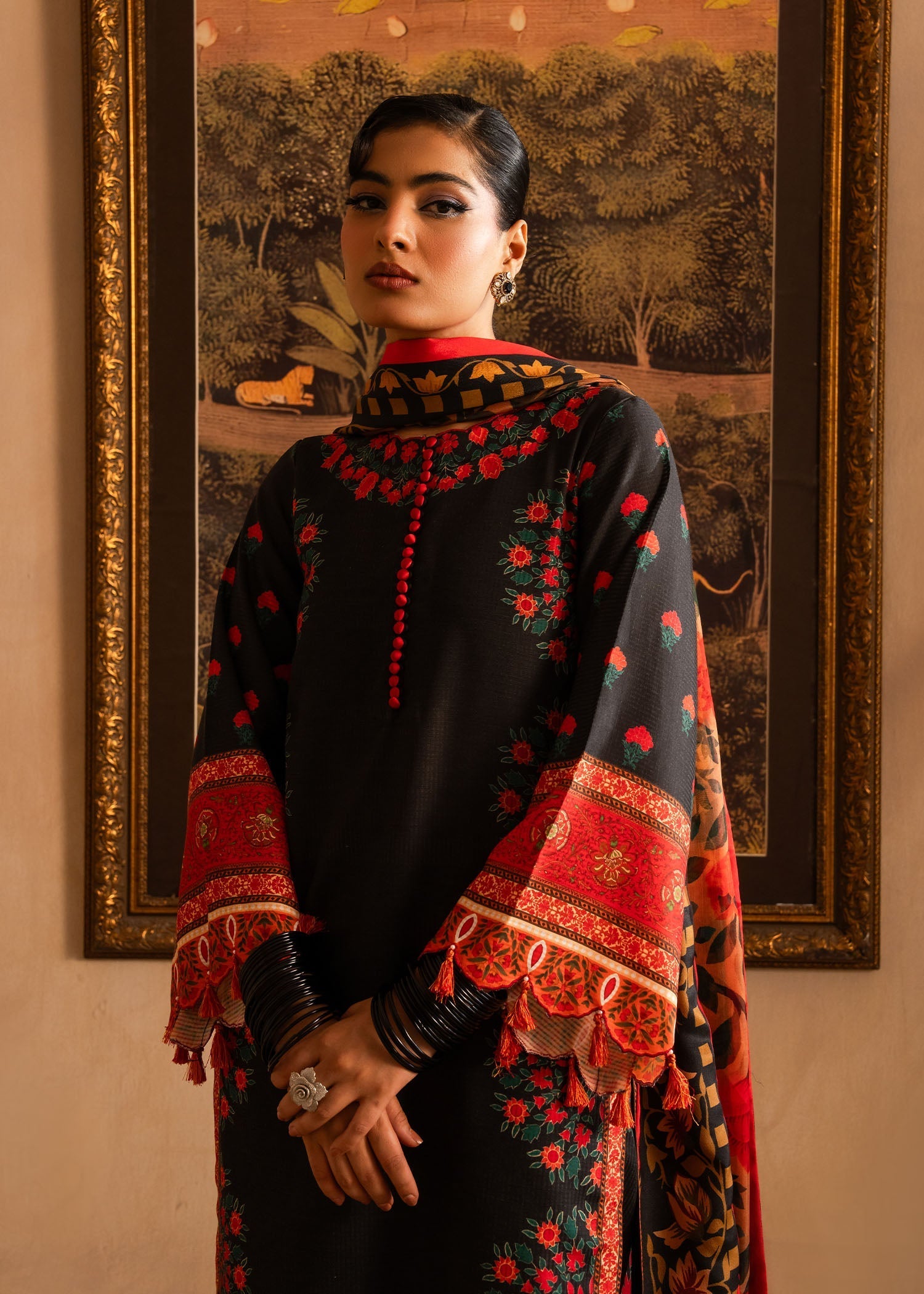 Maria Osama Khan | Retro Lawn 25 | Raila - Official Maria Osama Khan - Agha Fabrics UK