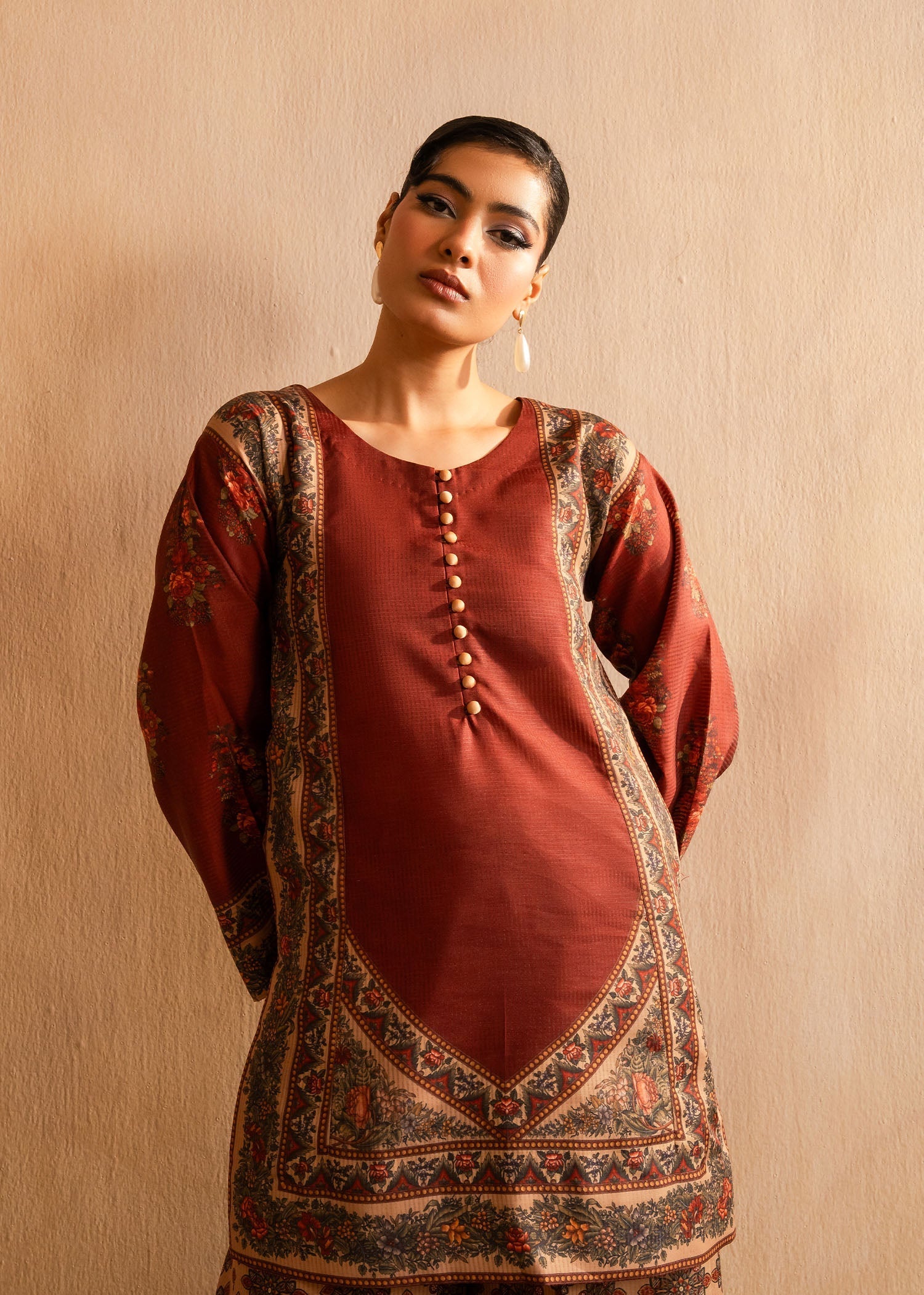 Maria Osama Khan | Retro Lawn 25 | Berra - Official Maria Osama Khan - Agha Fabrics UK