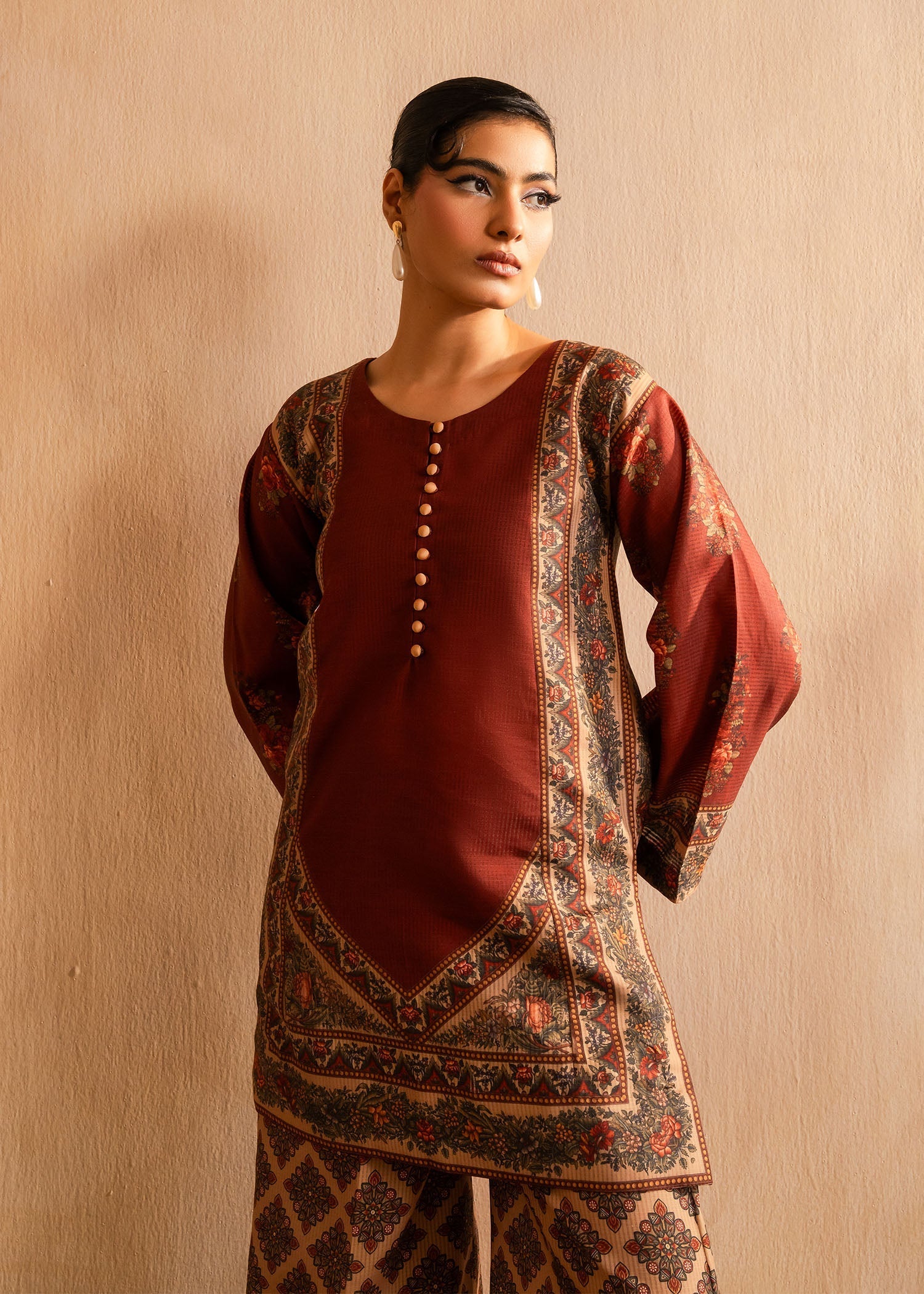 Maria Osama Khan | Retro Lawn 25 | Berra - Official Maria Osama Khan - Agha Fabrics UK