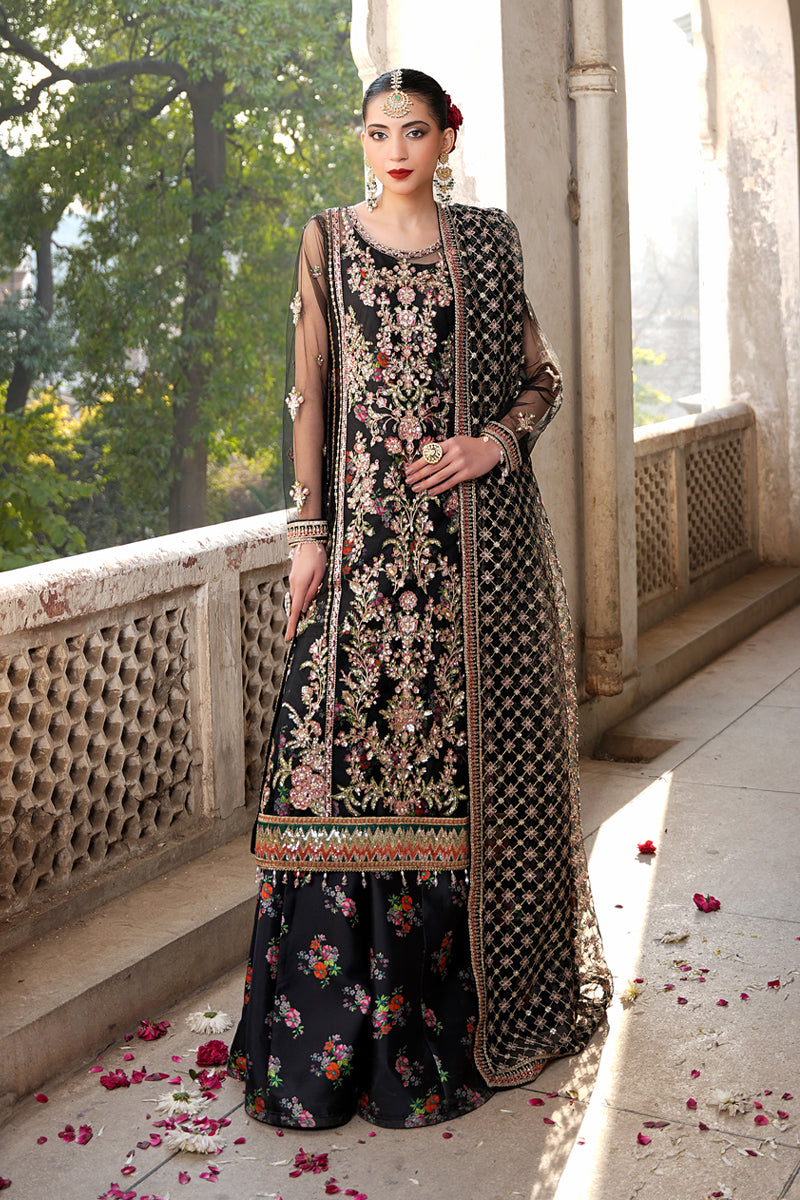 Maryams | Zeenat Luxury Formals | Forest Glow - Z-08 - Official Maryams - Agha Fabrics UK