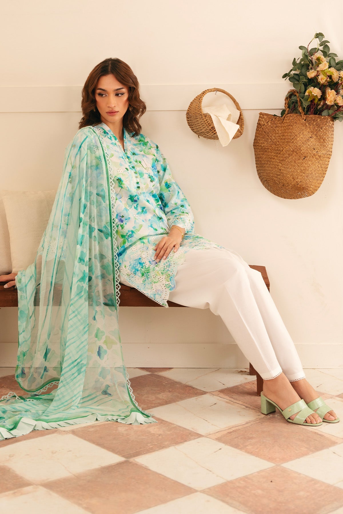 Sahar | Festive Edit | Bluebell Breeze