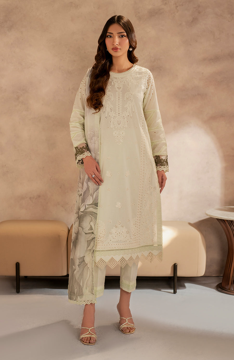 Zarif | Summer Lawn 25 | UNST-LWN-08 ROOHAL