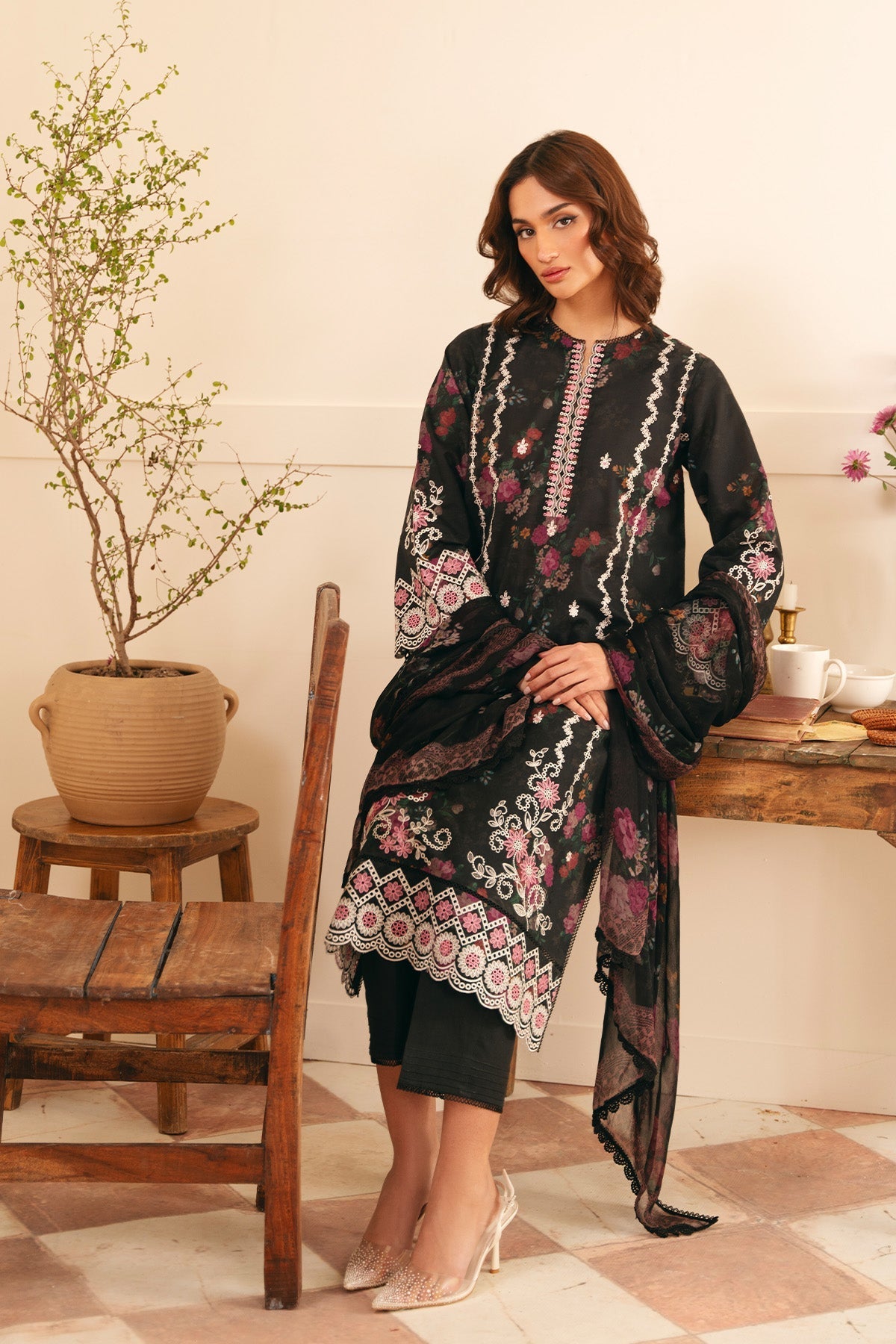 Sahar | Festive Edit | Gothic Garden