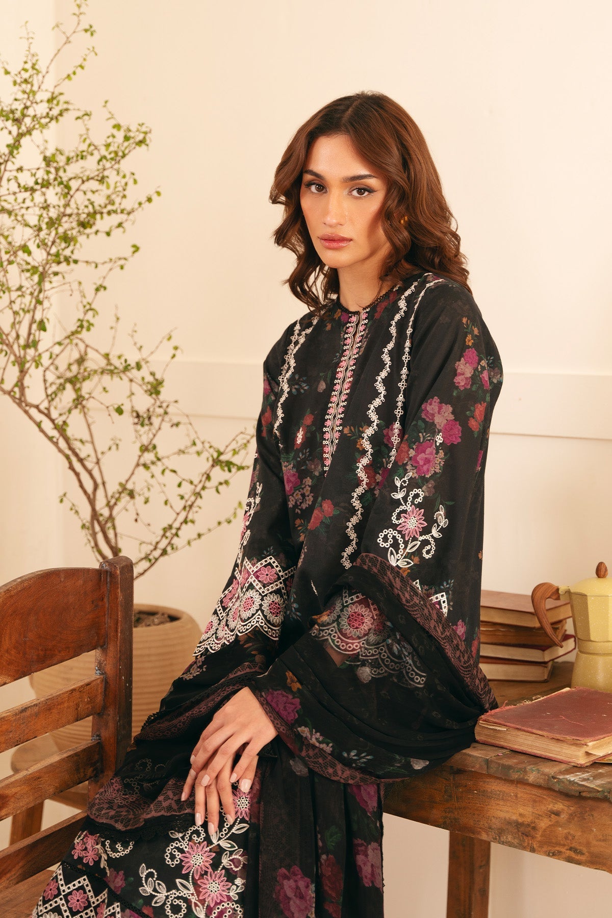 Sahar | Festive Edit | Gothic Garden