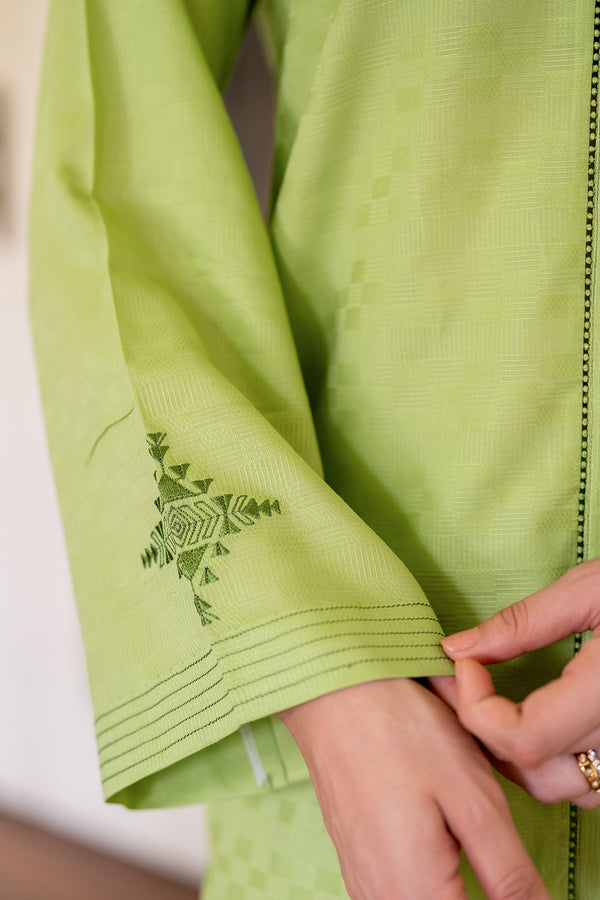 Sahar | Pre Essential Emb Edit | Celadon bliss