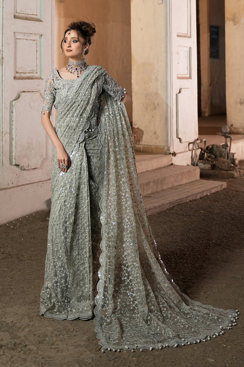 Maryams | Zeenat Luxury Formals | Graceful Embellishments - Z-04 - Official Maryams - Agha Fabrics UK