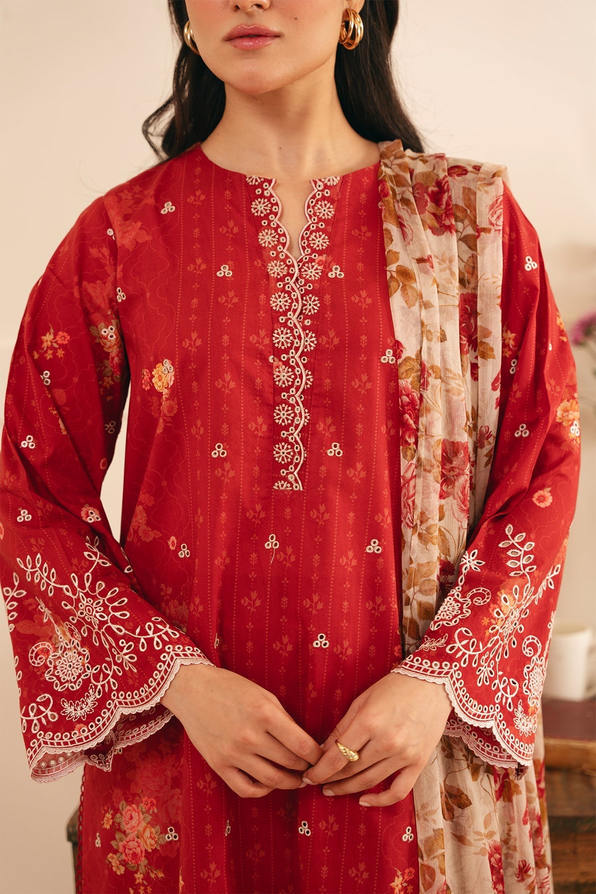Sahar | Festive Edit | Antique Rosewood