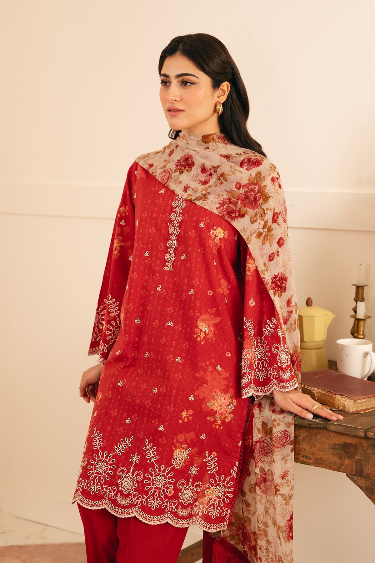 Sahar | Festive Edit | Antique Rosewood