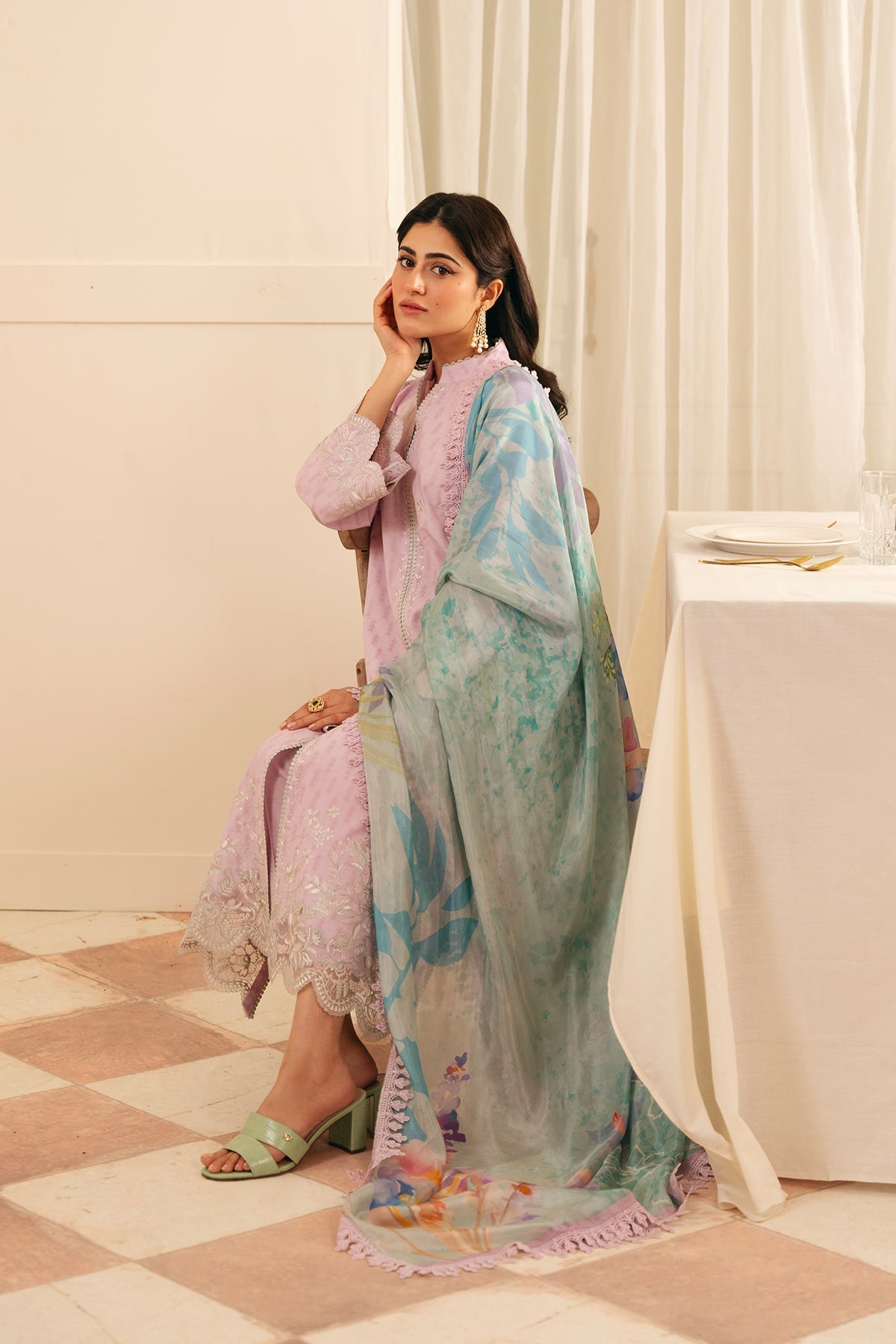 Sahar | Festive Edit | Lilac Bloom