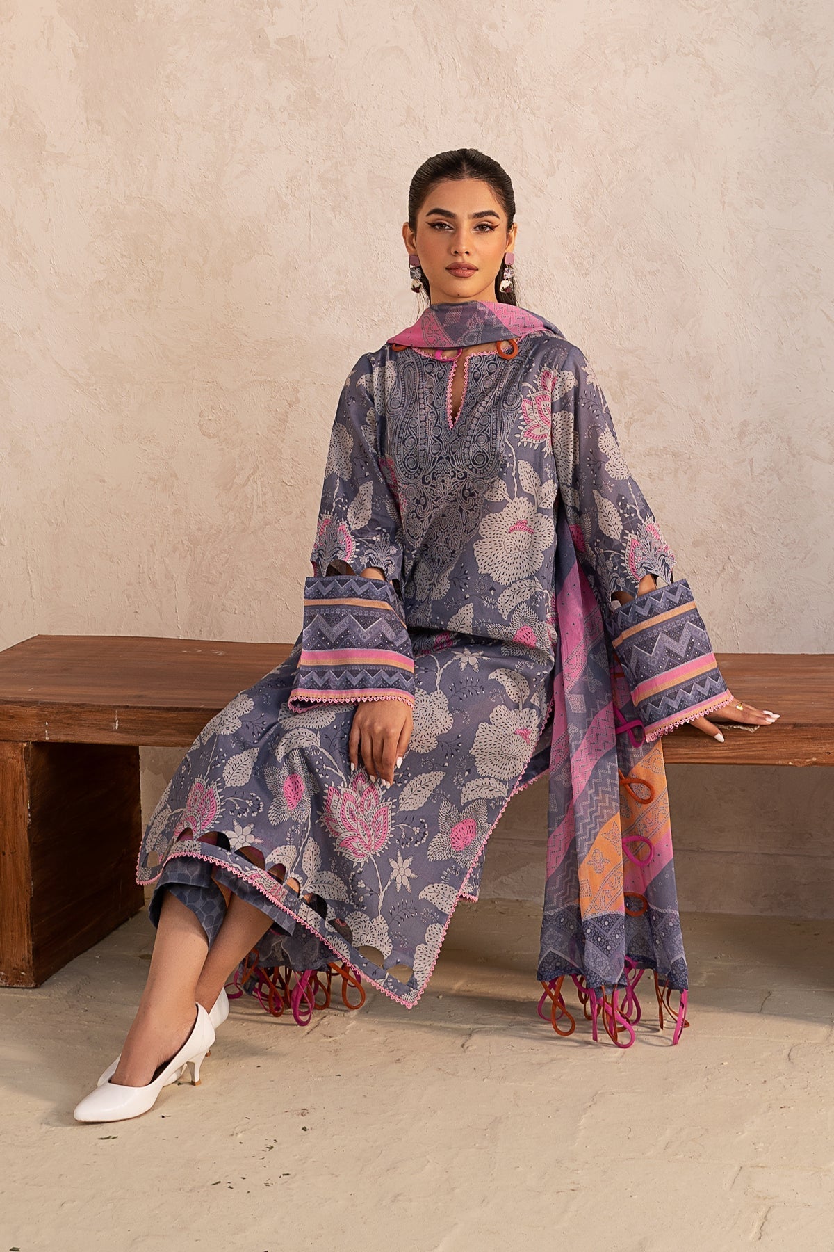 Charizma | Lawn Collection 24 | CP4-11 - Official Charizma - Agha Fabrics UK