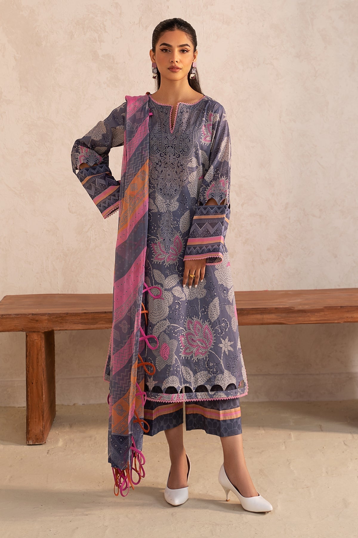 Charizma | Lawn Collection 24 | CP4-11 - Official Charizma - Agha Fabrics UK