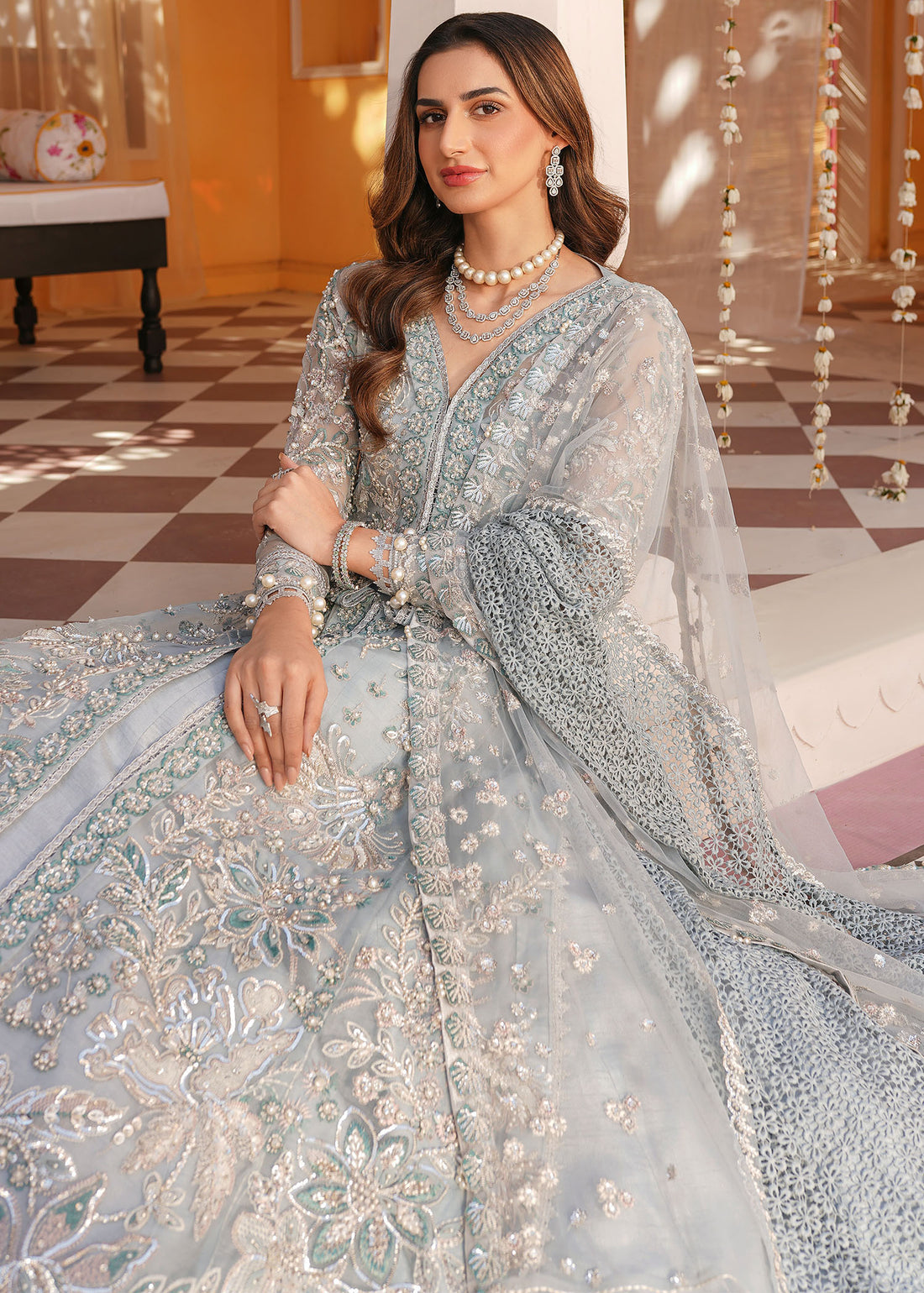 Mehak Yaqoob | Serene Wedding Formals | Frost