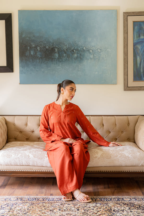 Sahar | Pre Essential Emb Edit | Mandarin Mist