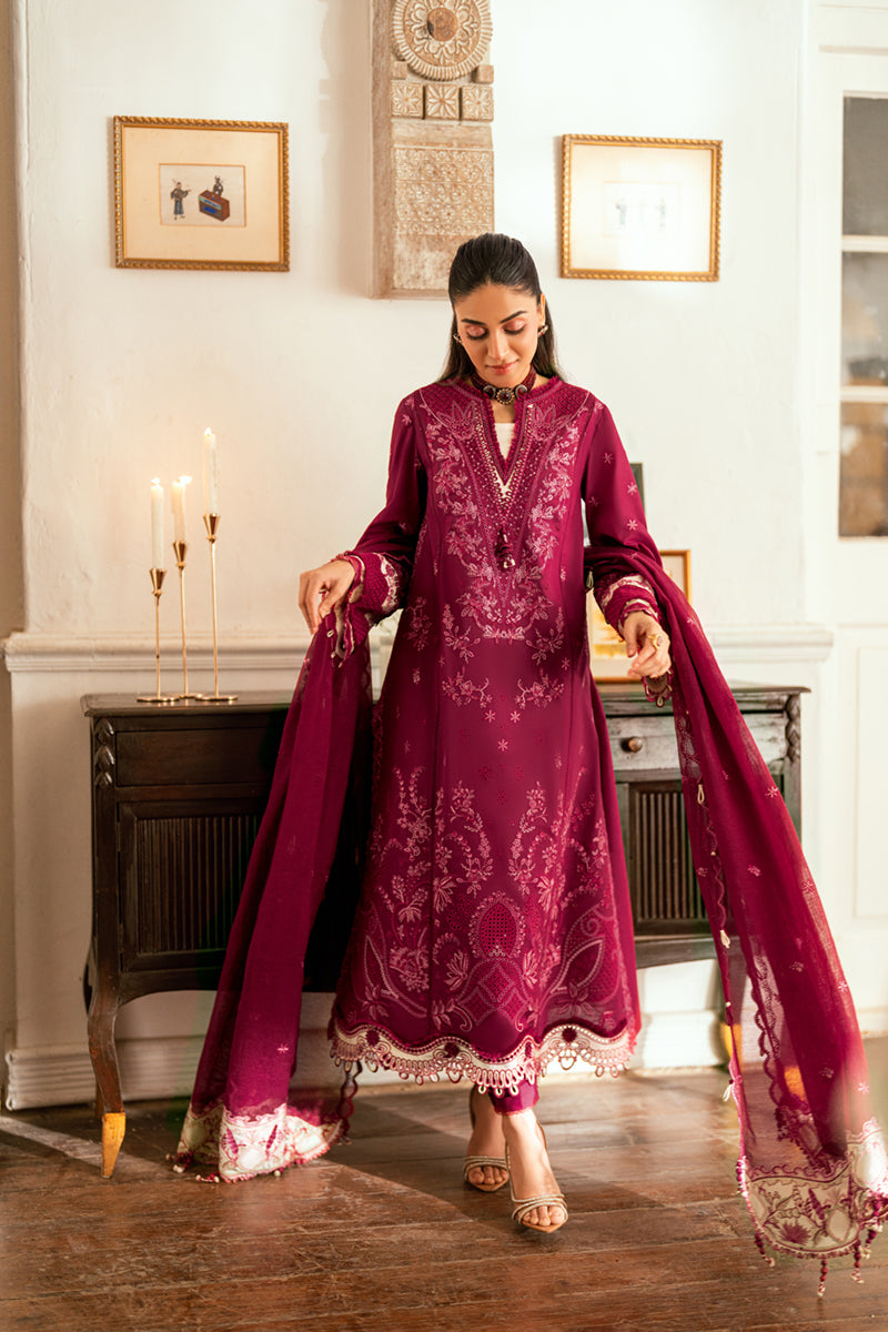 Qalamkar | Luxury Lawn Eid Edit | SB-02 Sameen