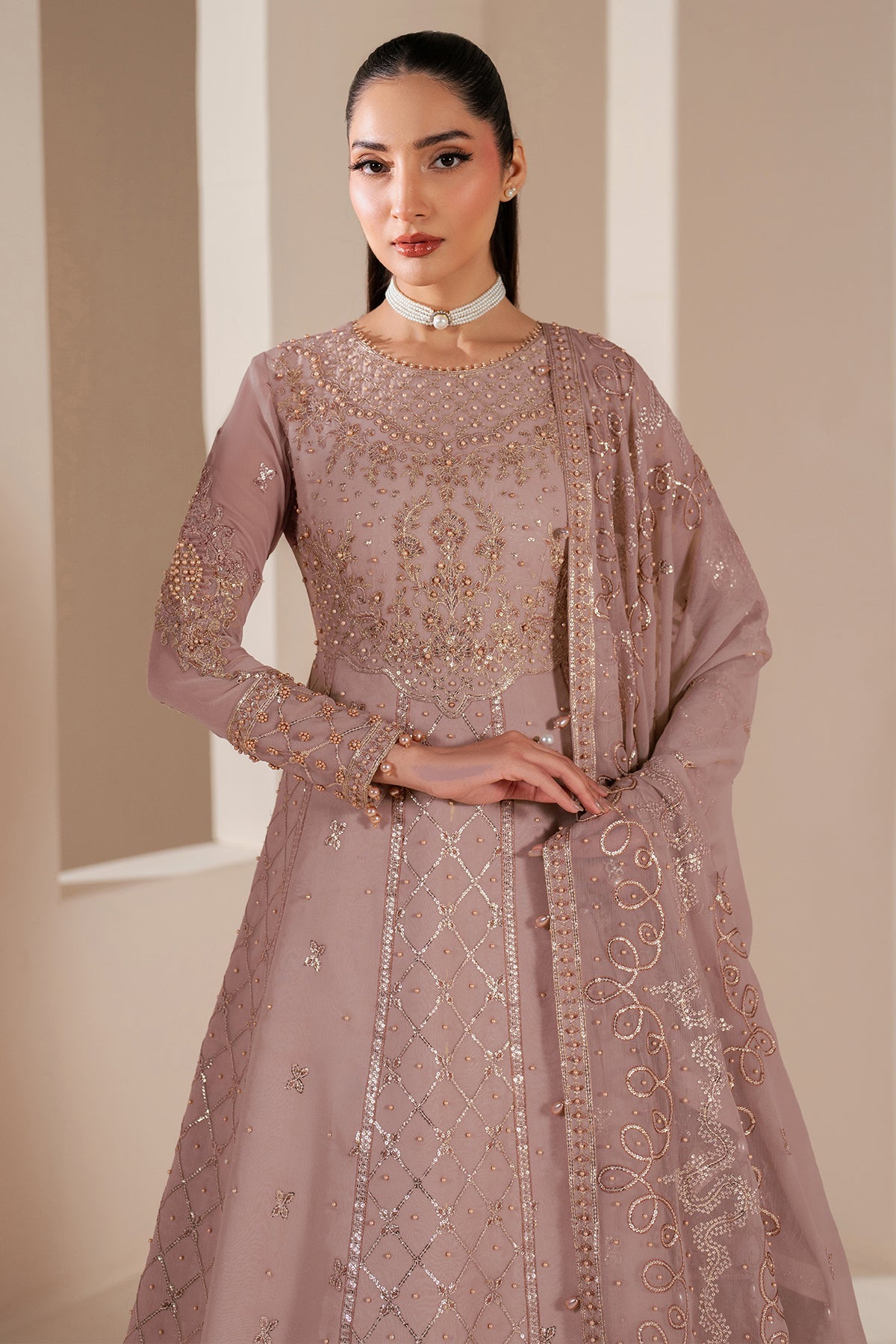 Alizeh | Handcrafted Eid Edit 25 | AF-HM-4031-Saffron