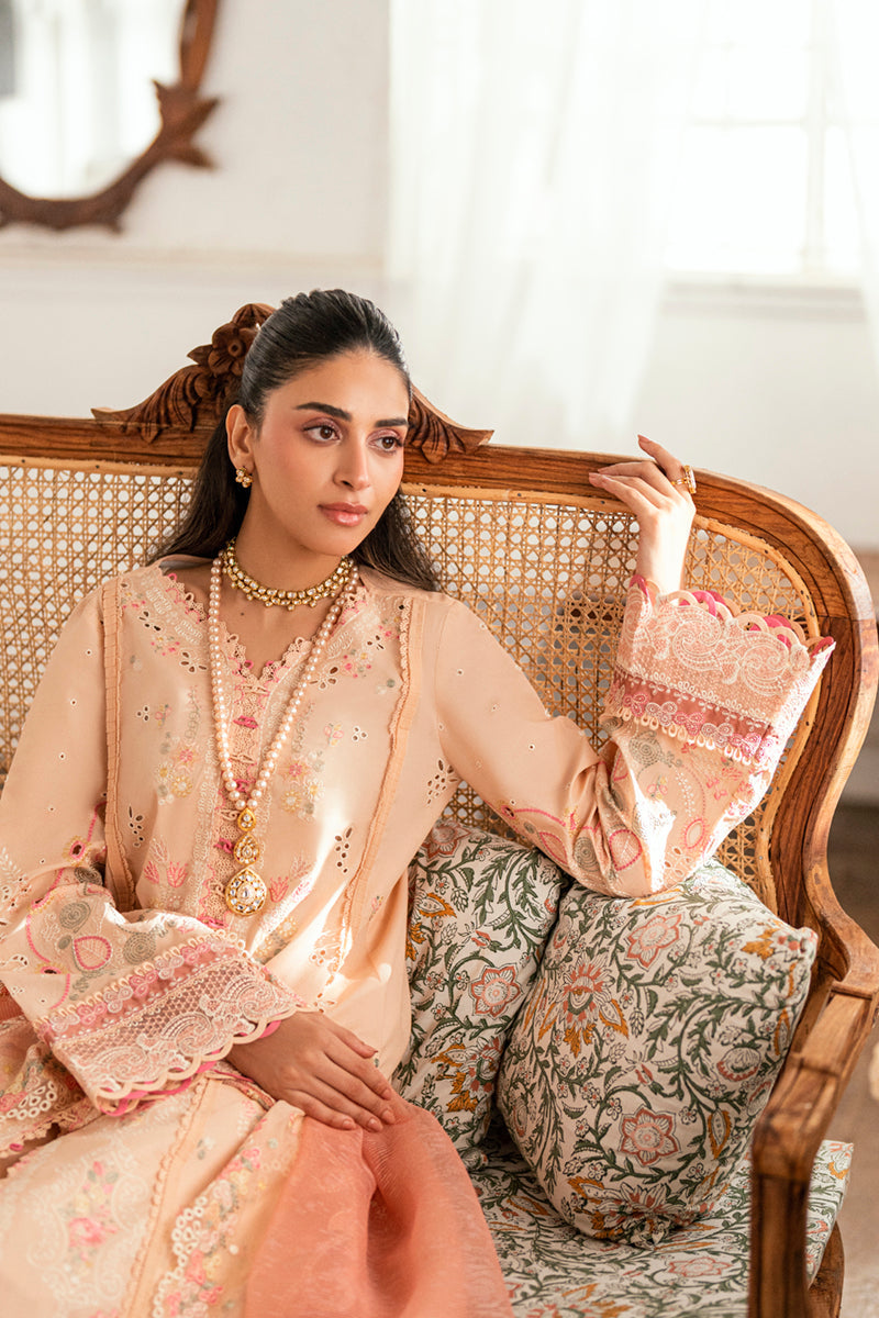 Qalamkar | Luxury Lawn Eid Edit | SB-07 Zoya
