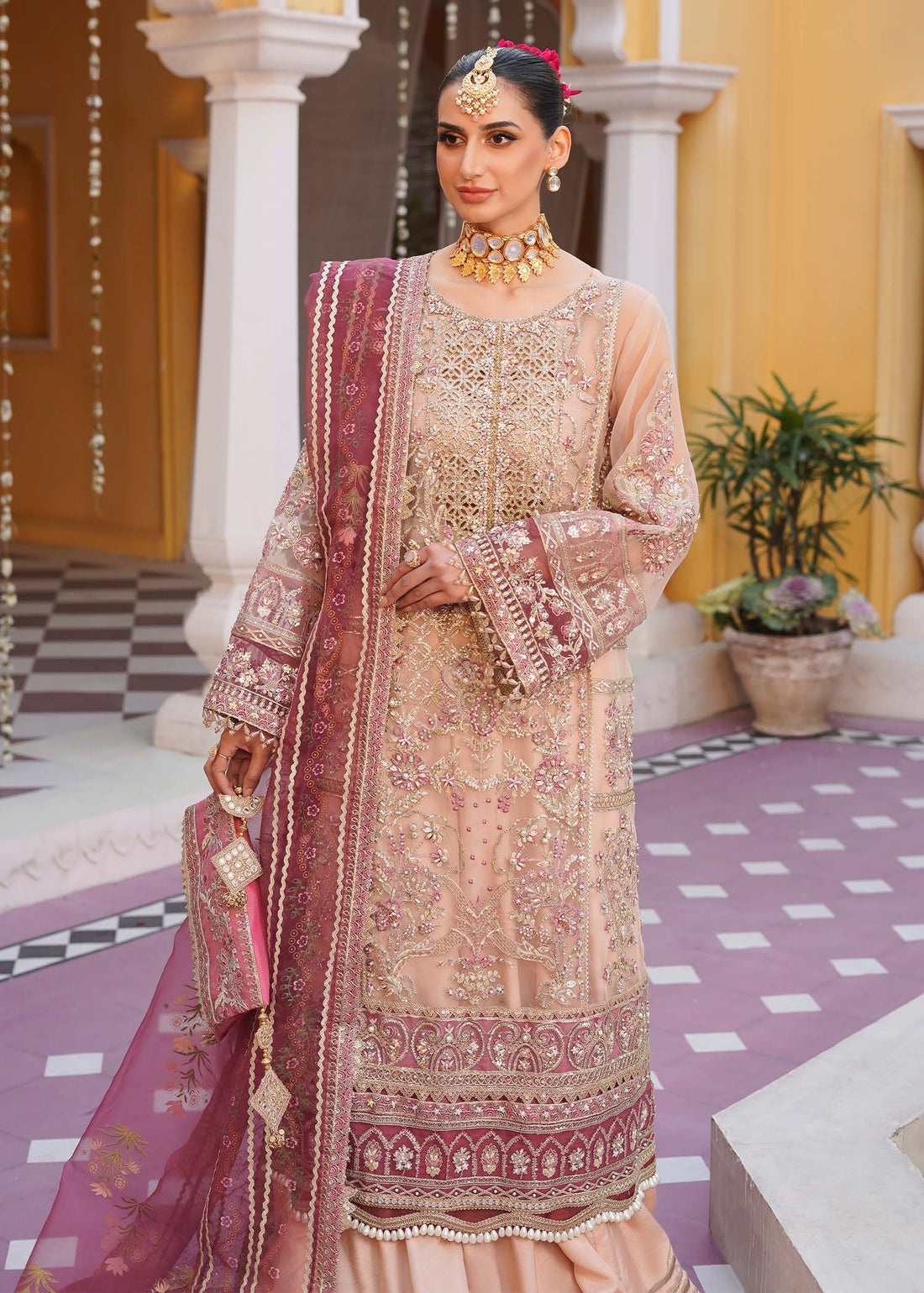 Mehak Yaqoob | Serene Wedding Formals | Cherry Blossom
