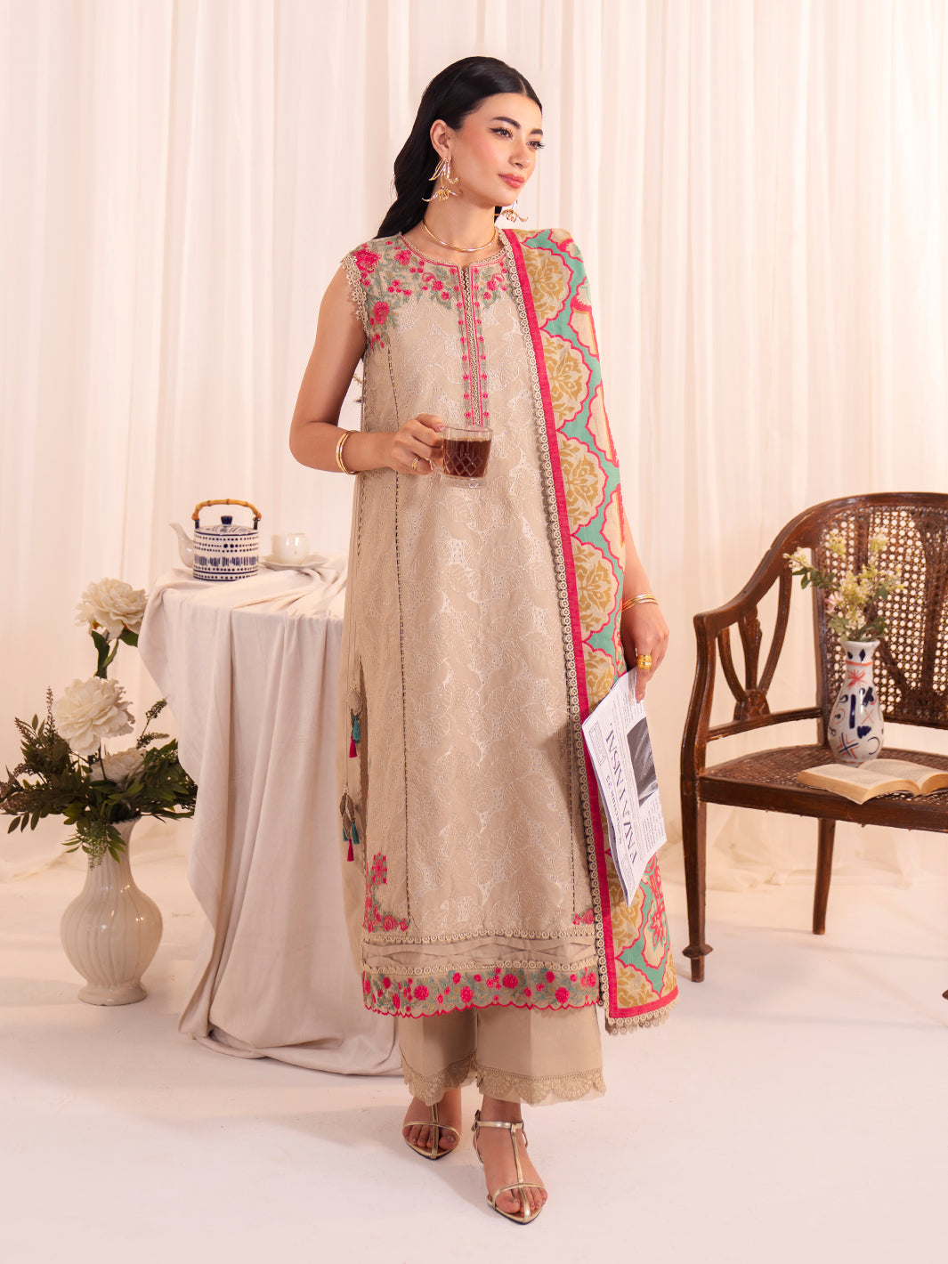 Faiza Faisal | Celine Eid 25 | NEHA - Official Faiza Faisal - Agha Fabrics UK