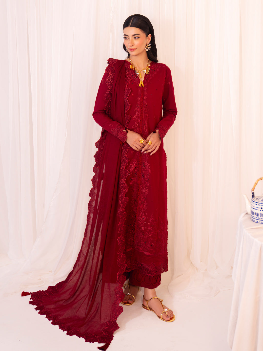 Faiza Faisal | Celine Eid 25 | MAREN - Official Faiza Faisal - Agha Fabrics UK