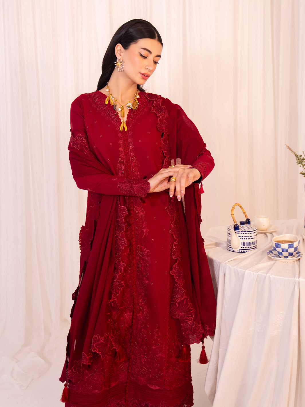 Faiza Faisal | Celine Eid 25 | MAREN - Official Faiza Faisal - Agha Fabrics UK