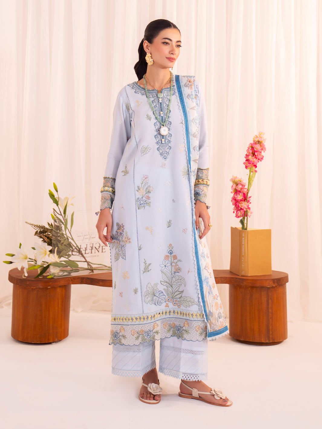Faiza Faisal | Celine Eid 25 | ROMY - Official Faiza Faisal - Agha Fabrics UK