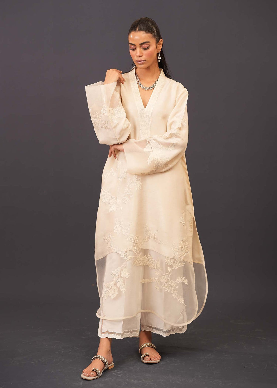 Mahgul | Emerald Hill Formals | Ivory Hill - Official Mahgul - Agha Fabrics UK