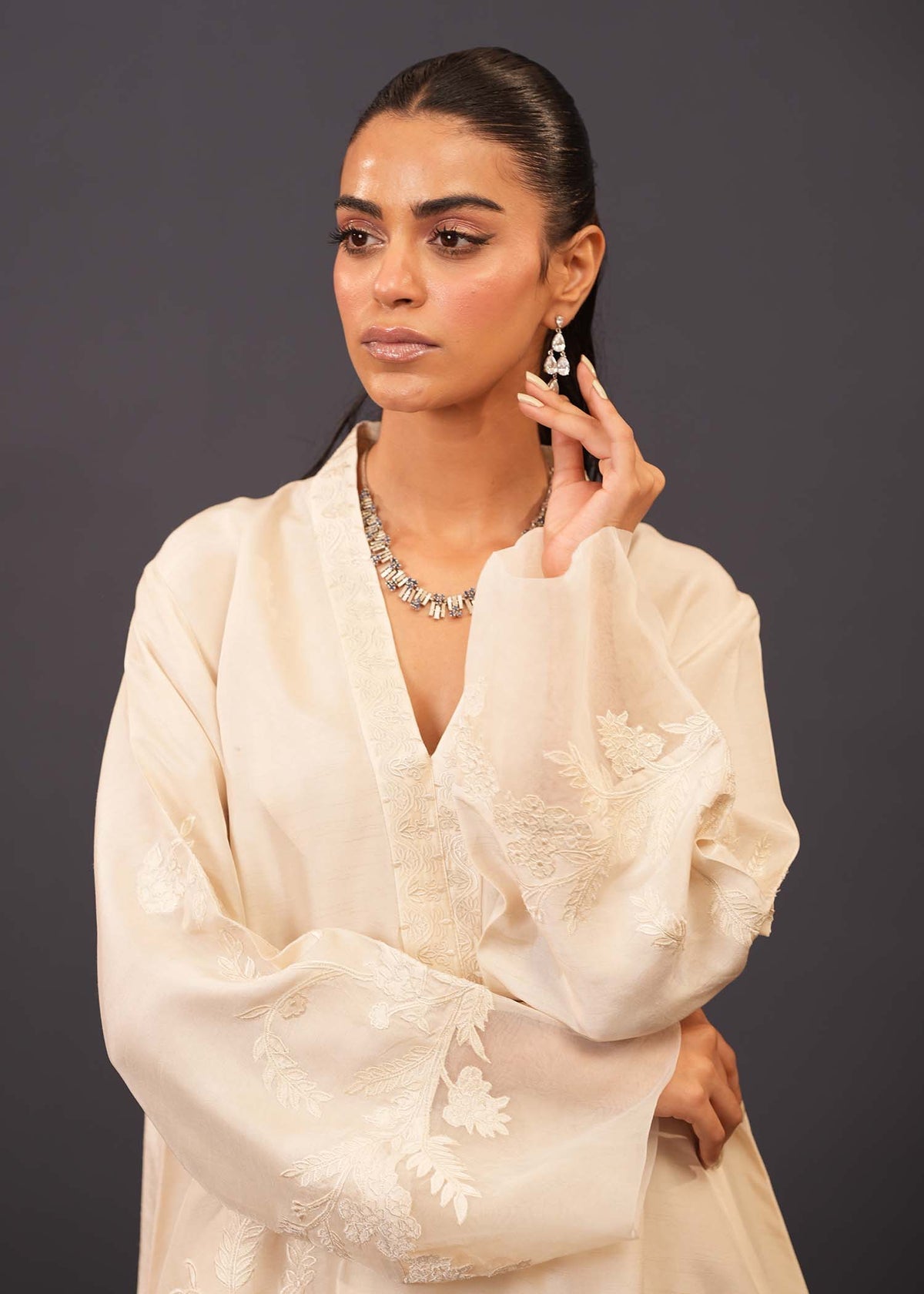 Mahgul | Emerald Hill Formals | Ivory Hill - Official Mahgul - Agha Fabrics UK