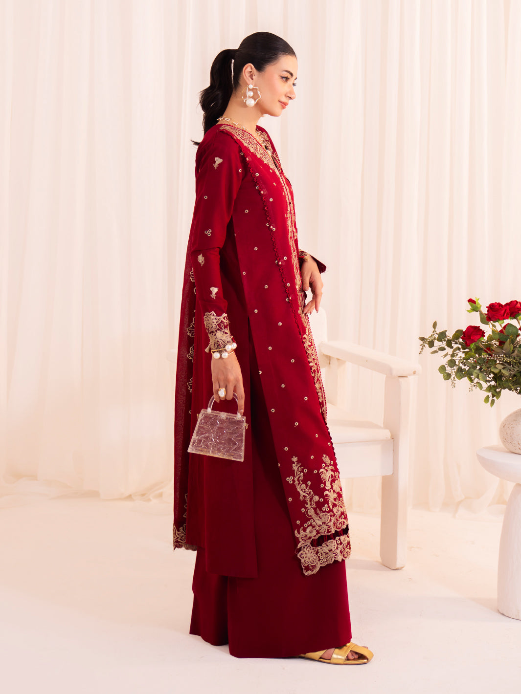 Faiza Faisal | Celine Eid 25 | ELINA - Official Faiza Faisal - Agha Fabrics UK