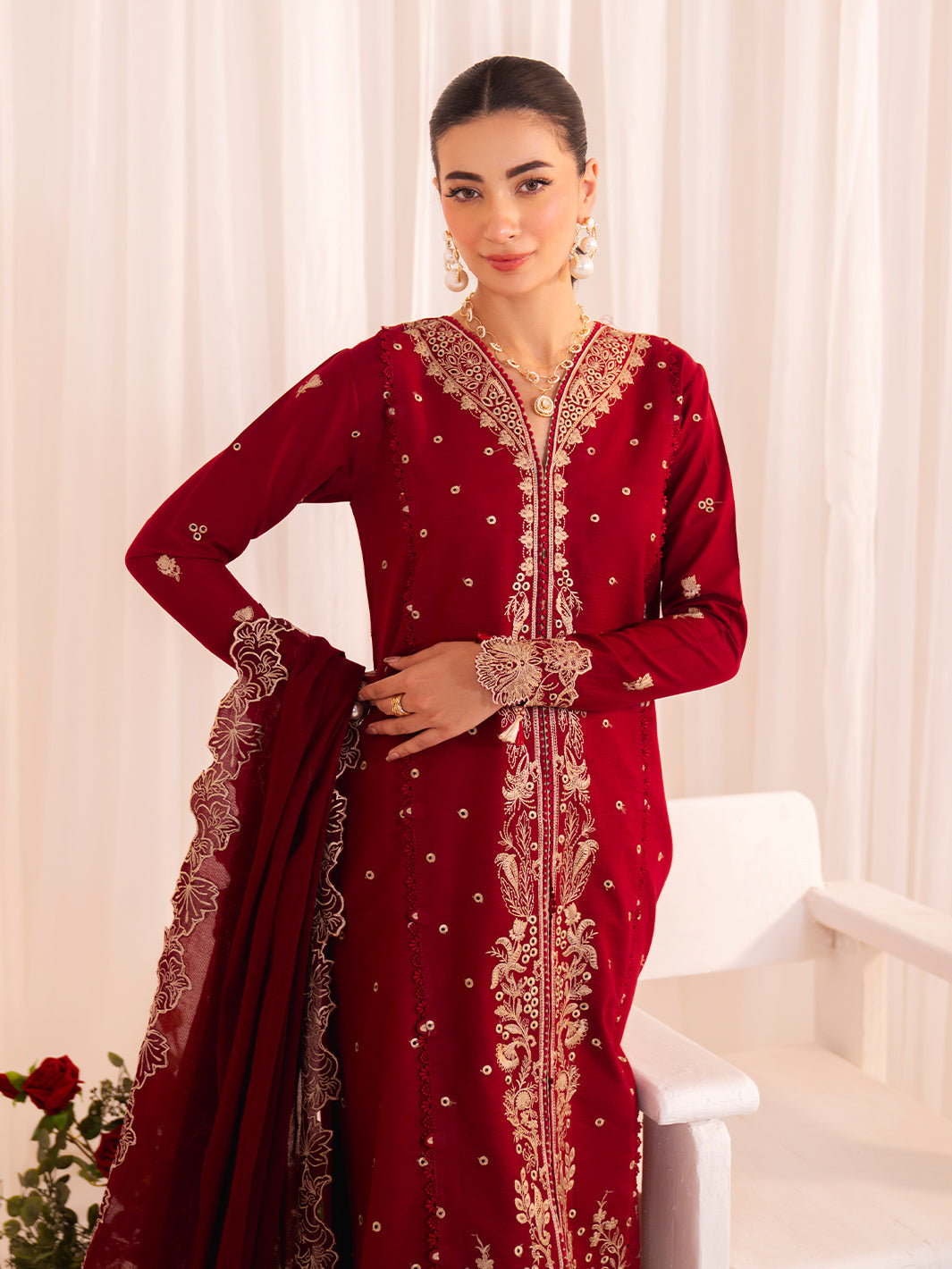 Faiza Faisal | Celine Eid 25 | ELINA - Official Faiza Faisal - Agha Fabrics UK