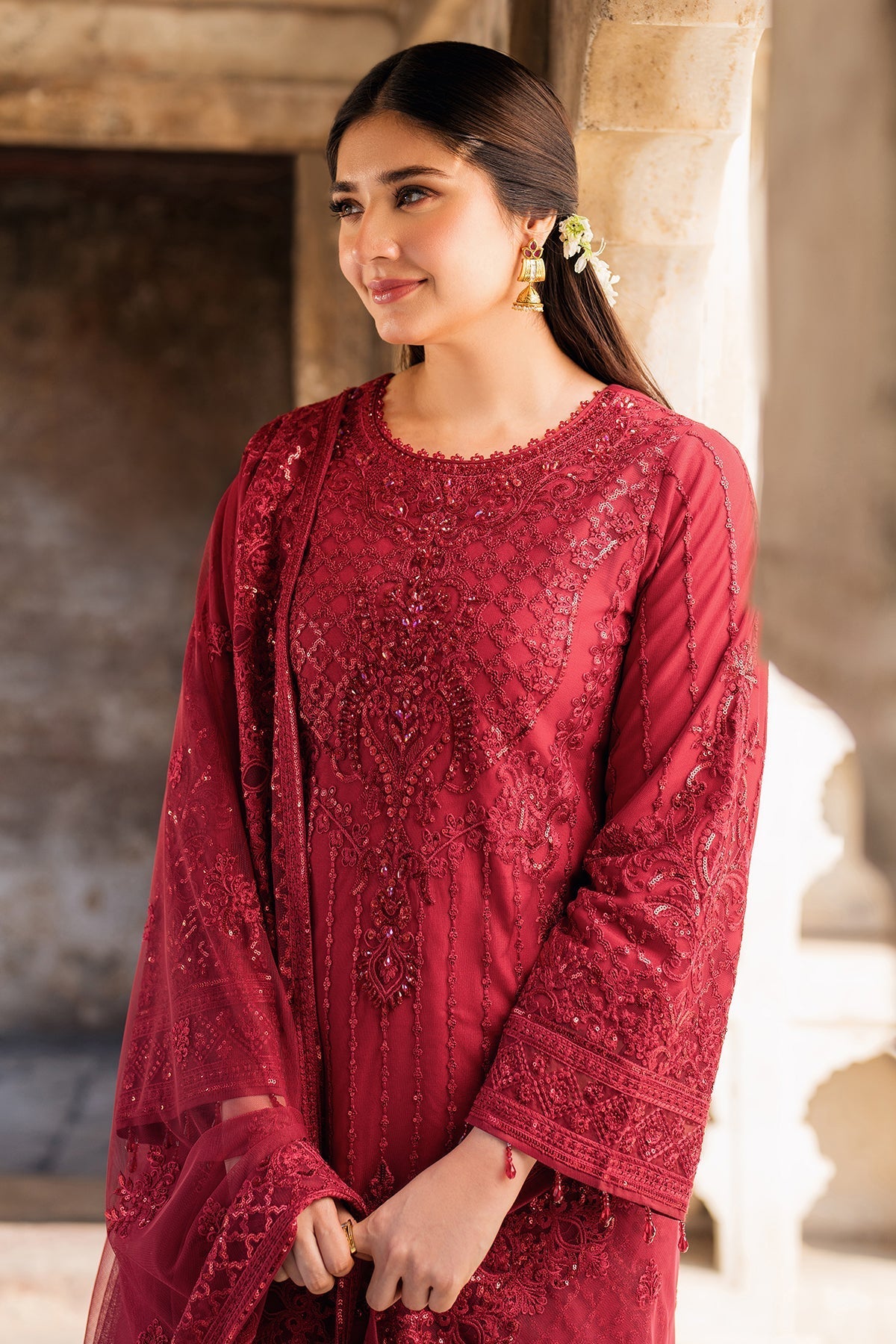 Imrozia Premium | Meeras Luxury Eid 25 | I-219 RUBY
