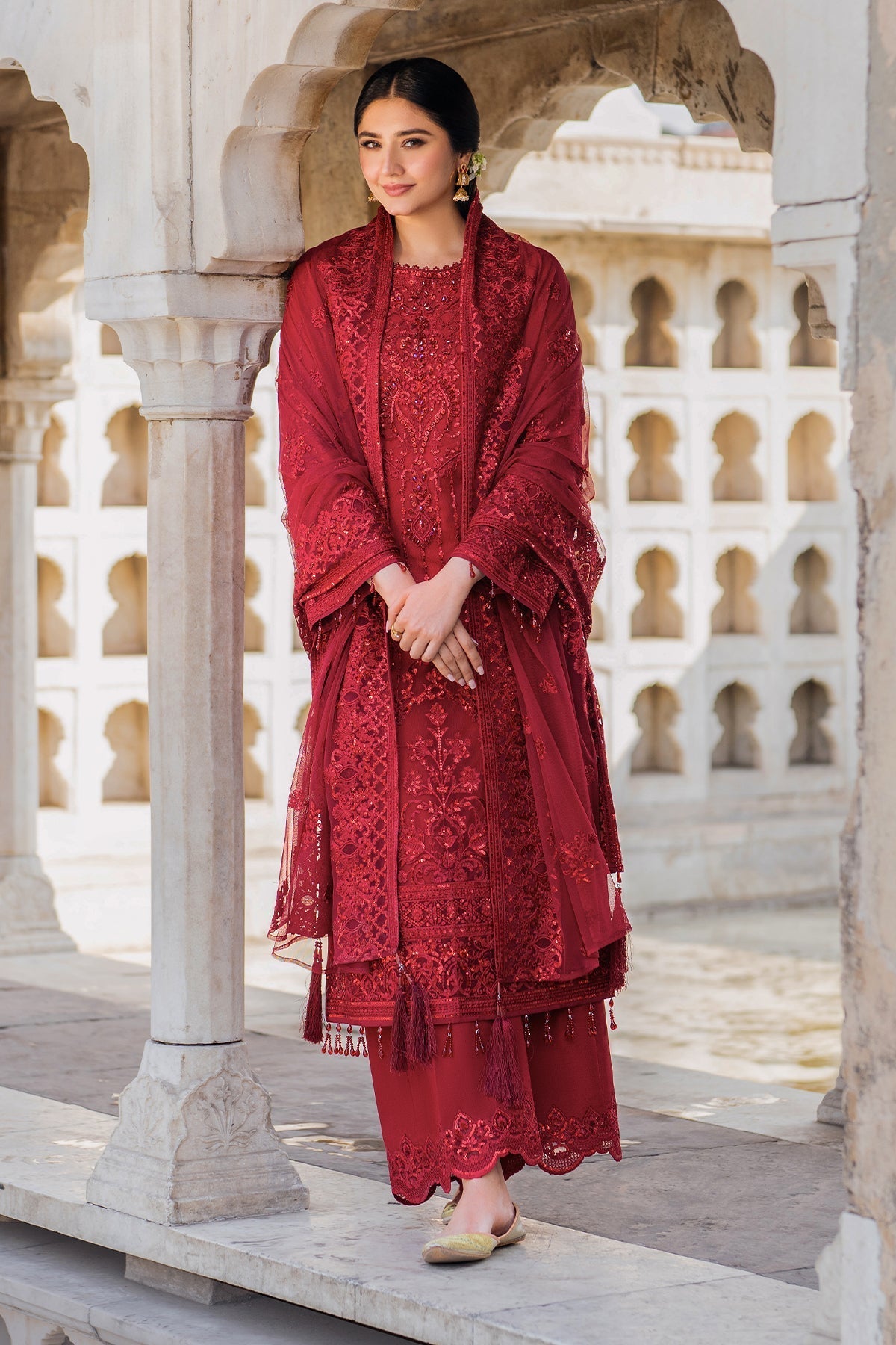 Imrozia Premium | Meeras Luxury Eid 25 | I-219 RUBY